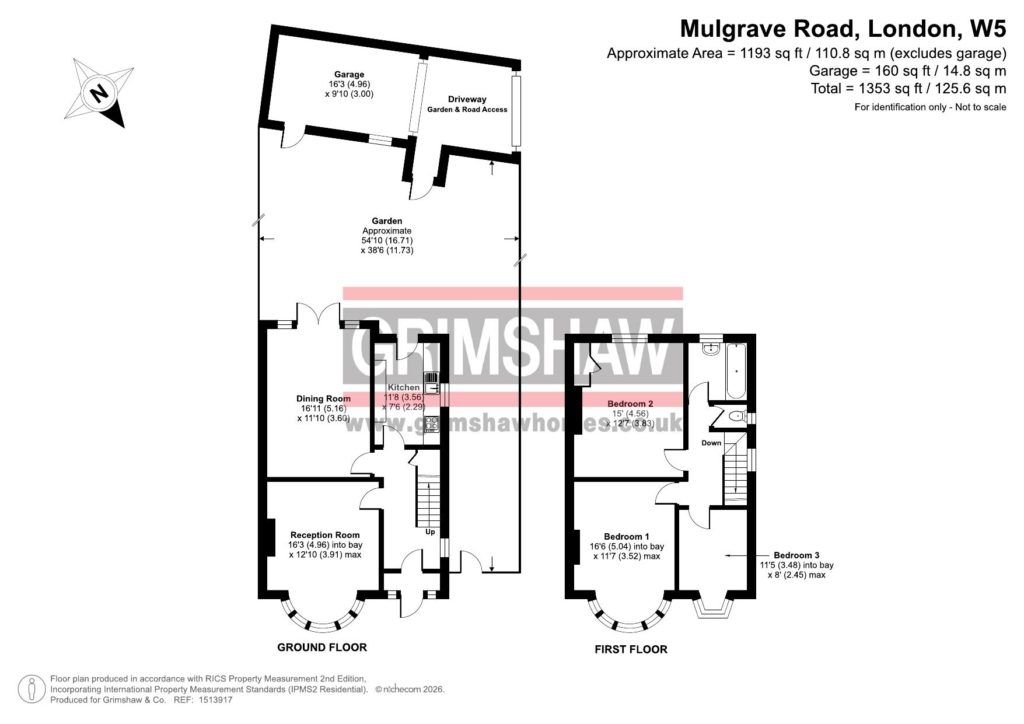 50, Mulgrave Road, Ealing floorplan