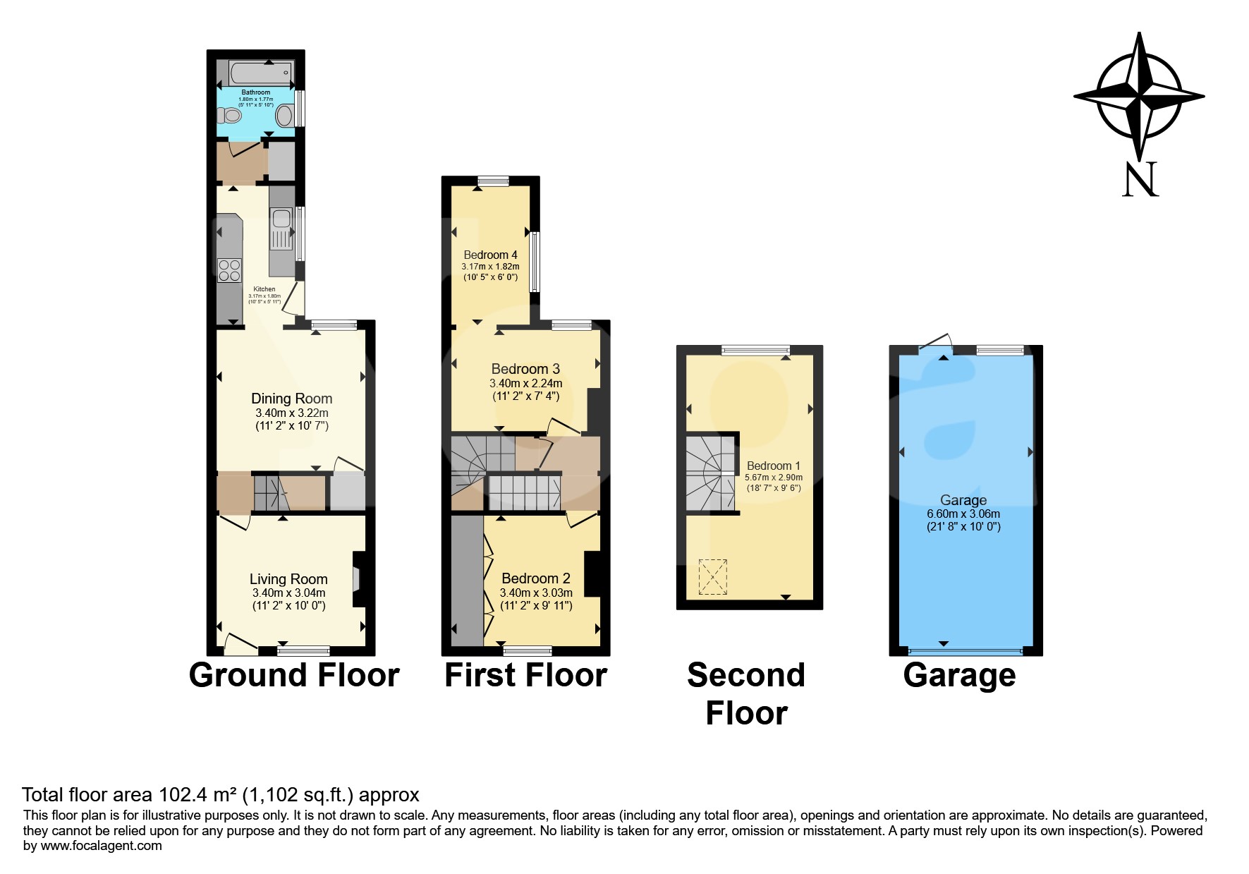 132, Charles Street, Greenhithe floorplan