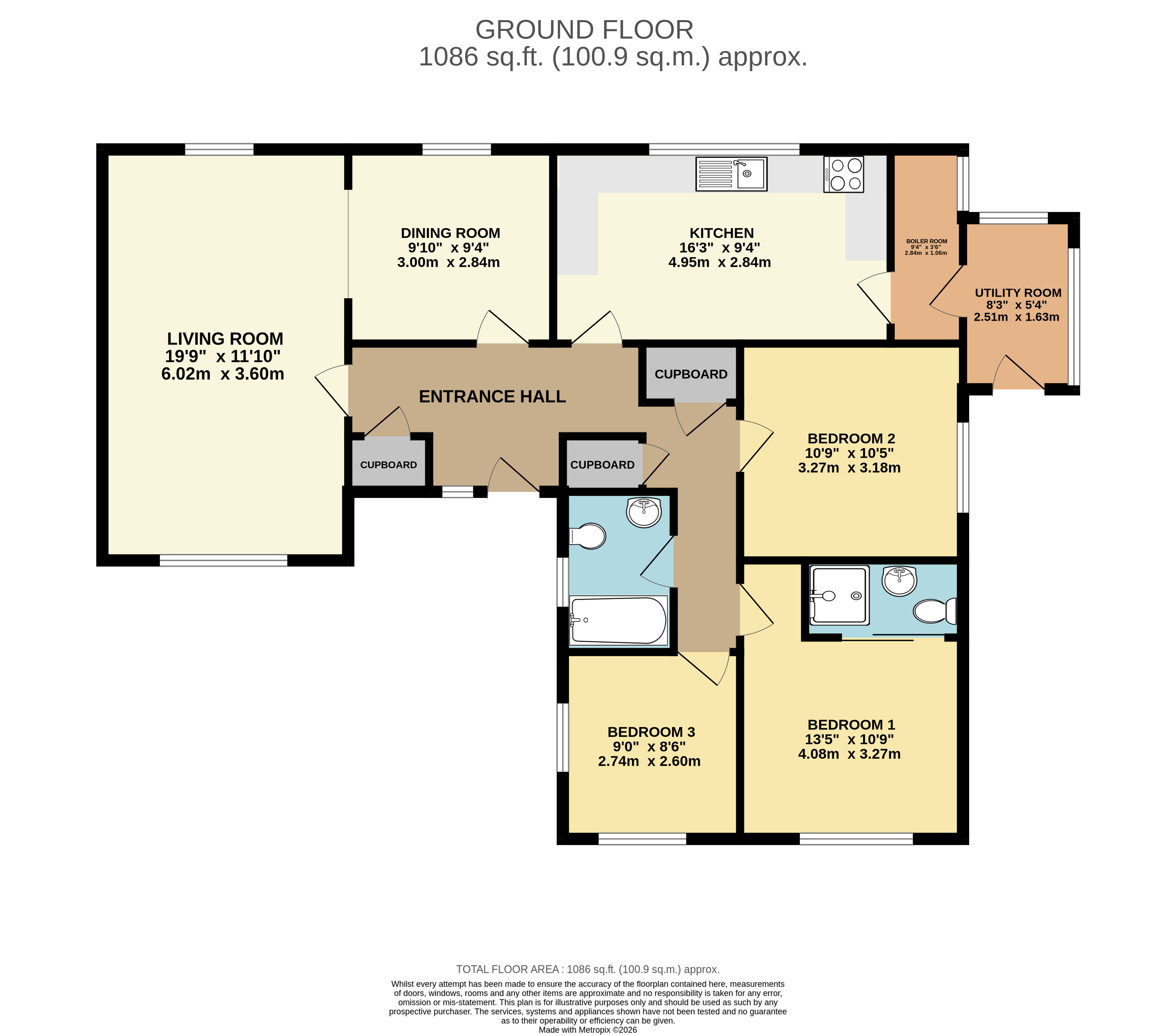 Magnolia,, Bucks Cross, Devon floorplan