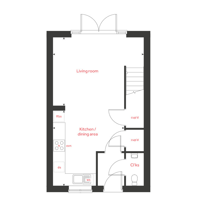 175, Off Roman Road, Holden Fold, Blackburn floorplan