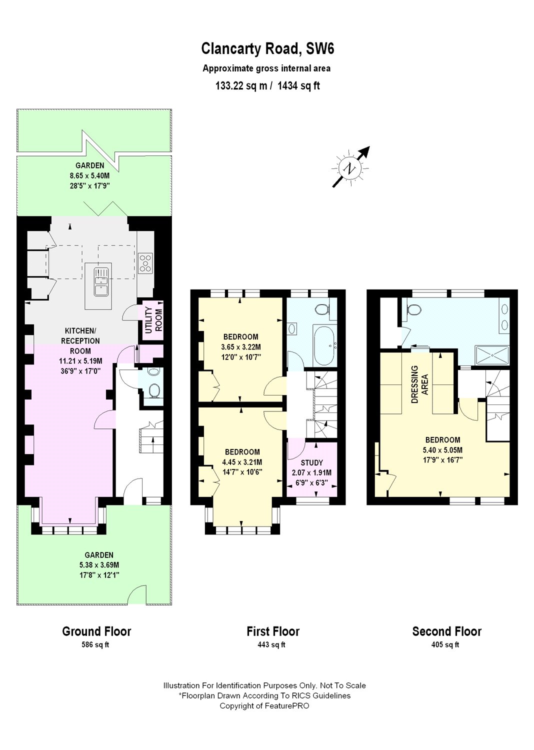 4 Bedrooms Terraced house to rent in Clancarty Road, Fulham, London SW6