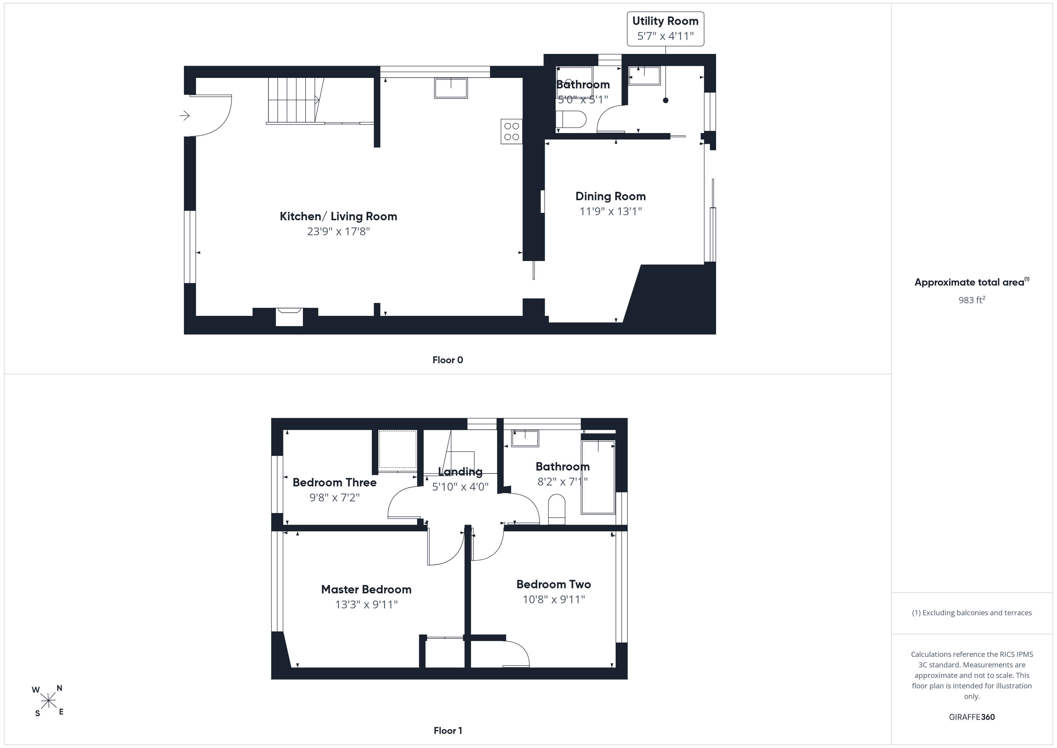 Churchill Crescent, Reading floorplan