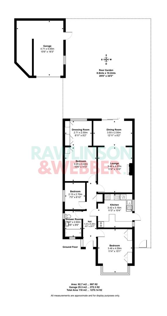 Third Close, West Molesey floorplan