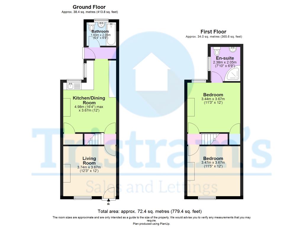 18, Hodgkinson Street, Nottingham floorplan