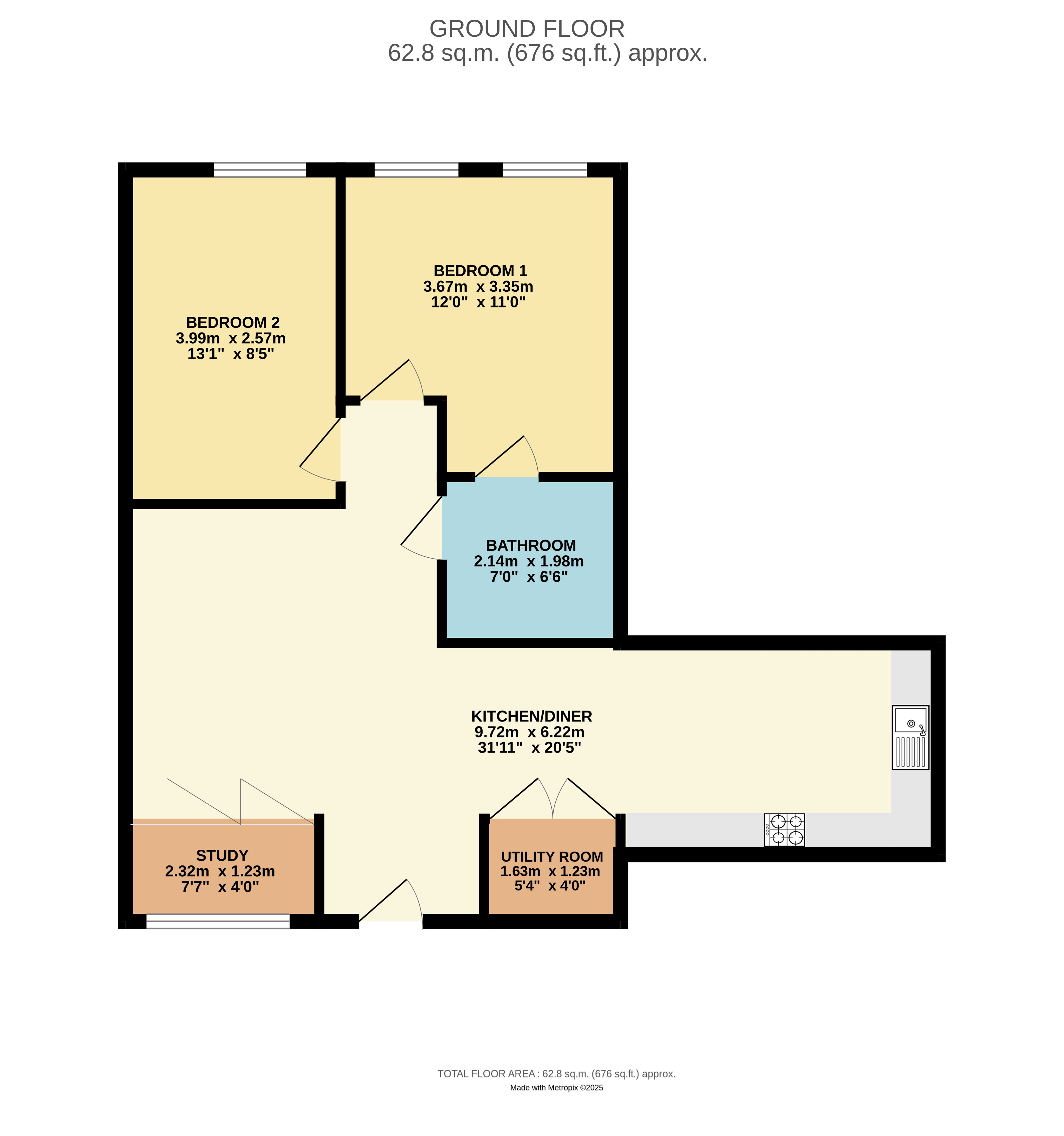 Apt 23, St Marys Gate, Stockport floorplan