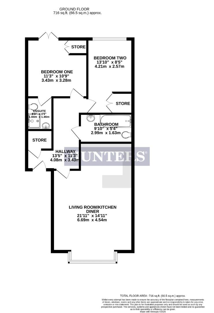 Flat 2, 75, Rodley Lane, Leeds floorplan