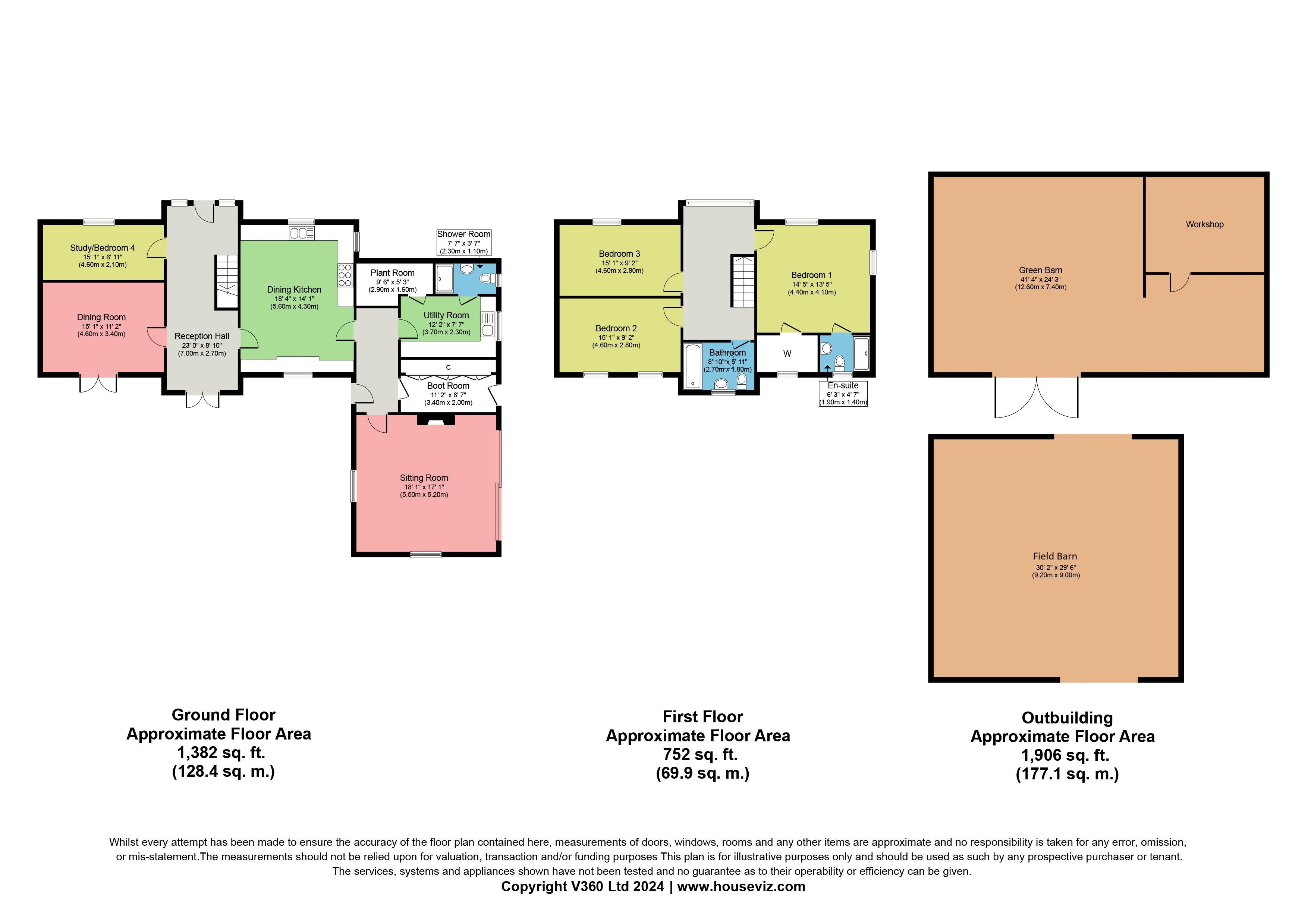 Sycamore Barn, Langwith Lane, York floorplan