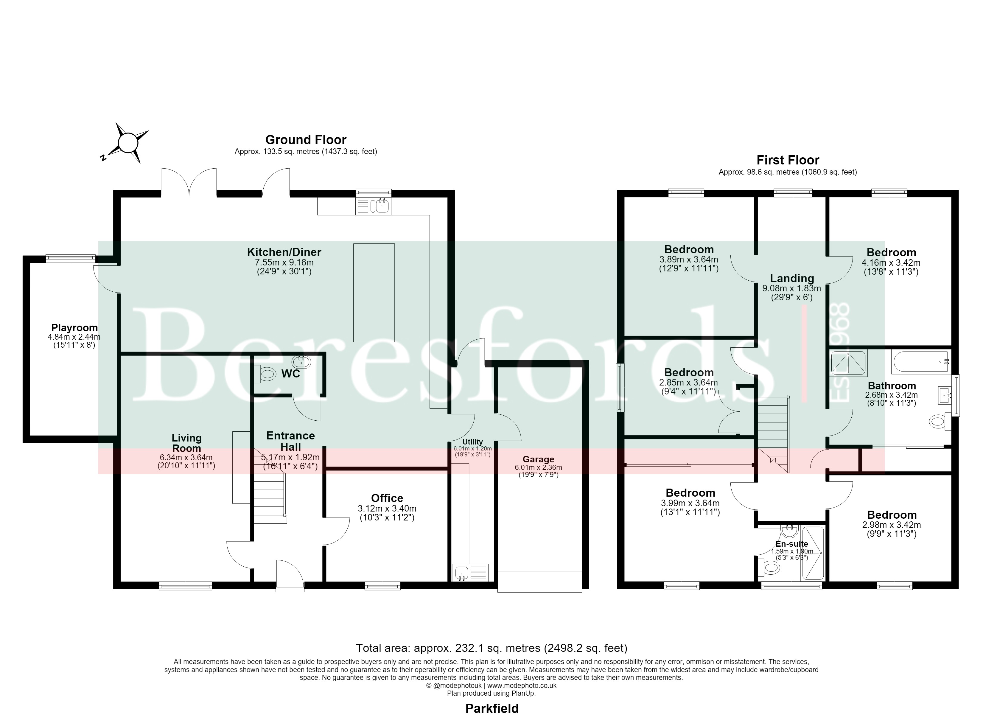 Parkfield,, Bradford Street, Essex floorplan