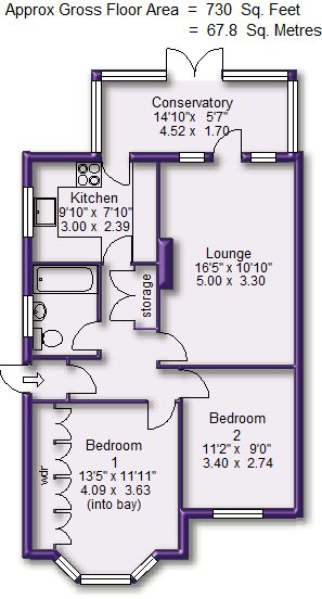 2 Bedrooms Semi-detached house for sale in Buckfast Road, Sale M33