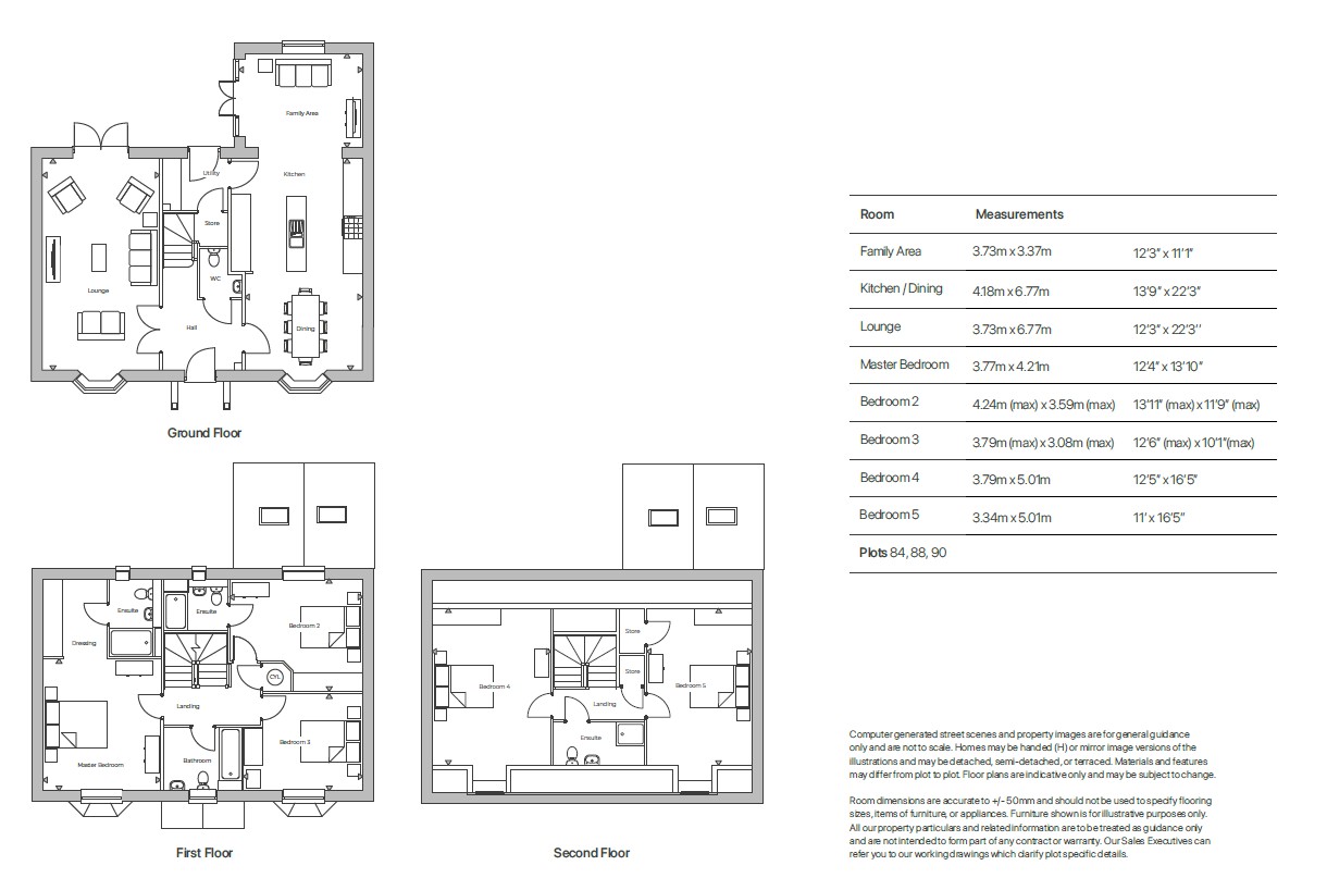 The Bardon, Plot 84, Field Farm, Stapleford floorplan