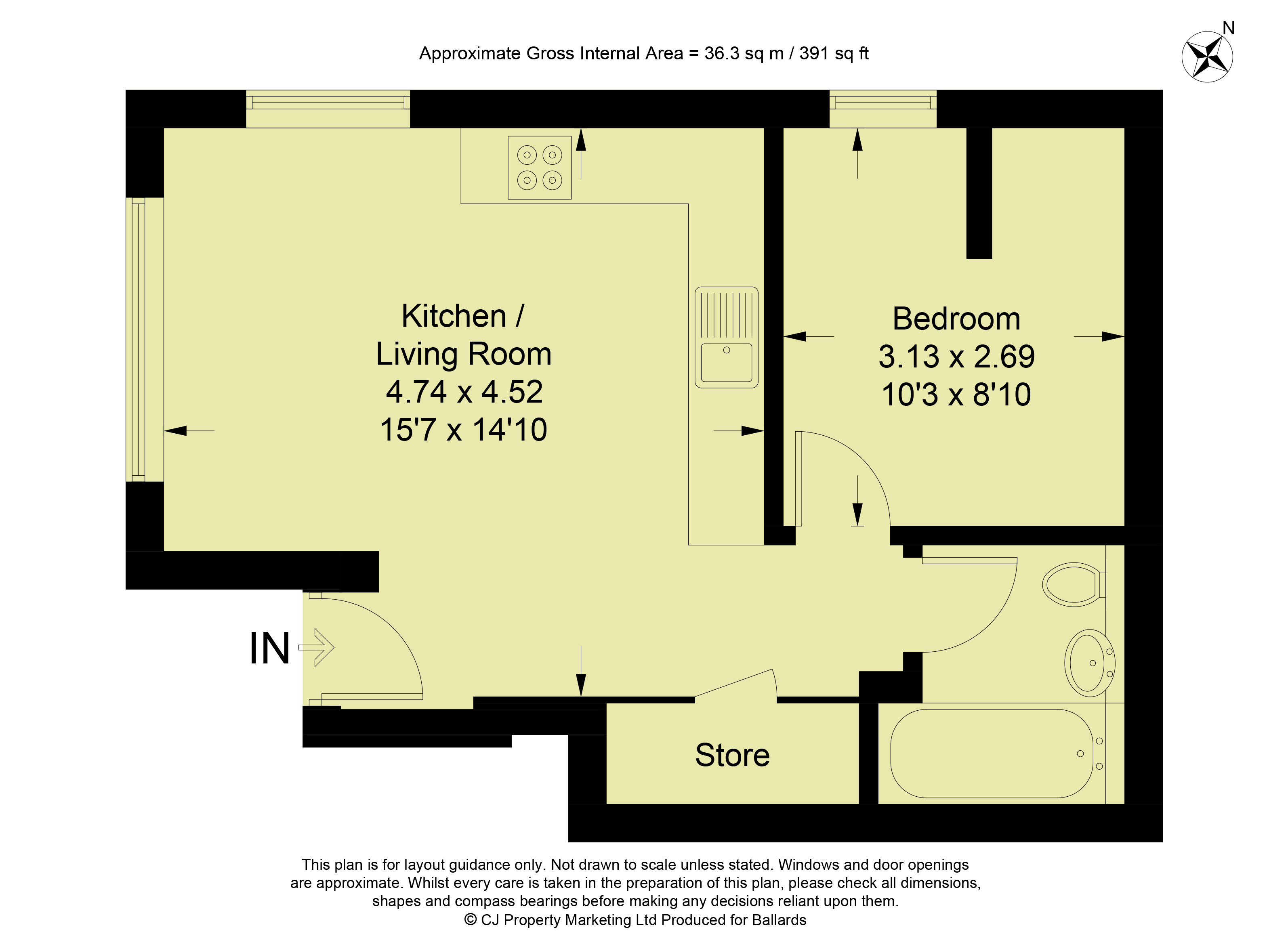 153A,, Reading Road, Oxfordshire floorplan