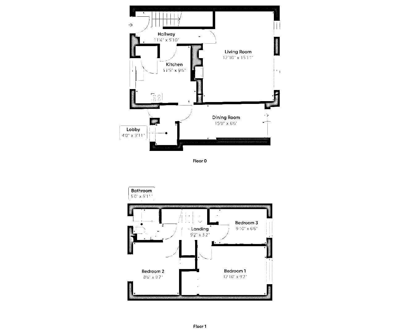 28, Prestbury Green, Shrewsbury floorplan