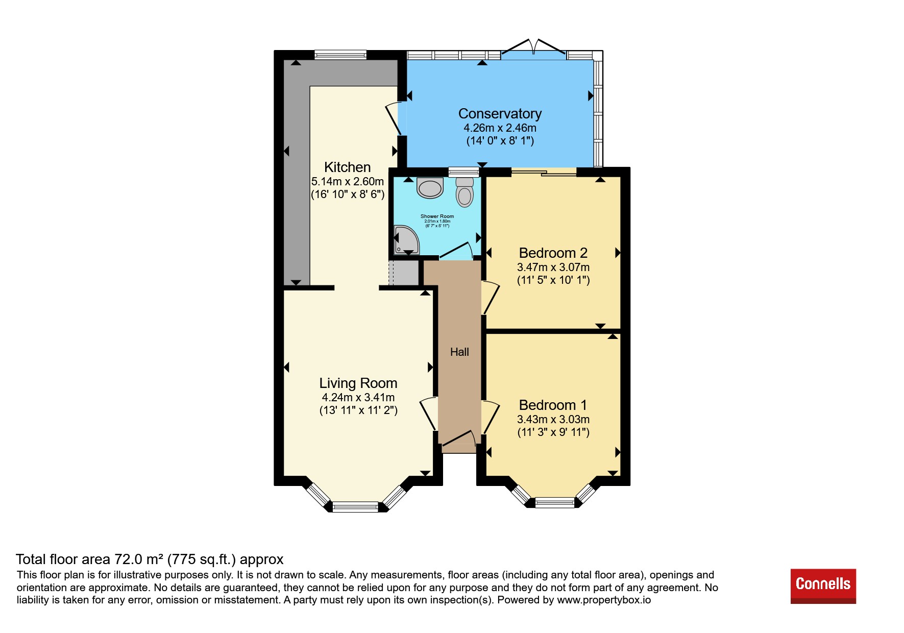9, Pearl Road, Ipswich floorplan