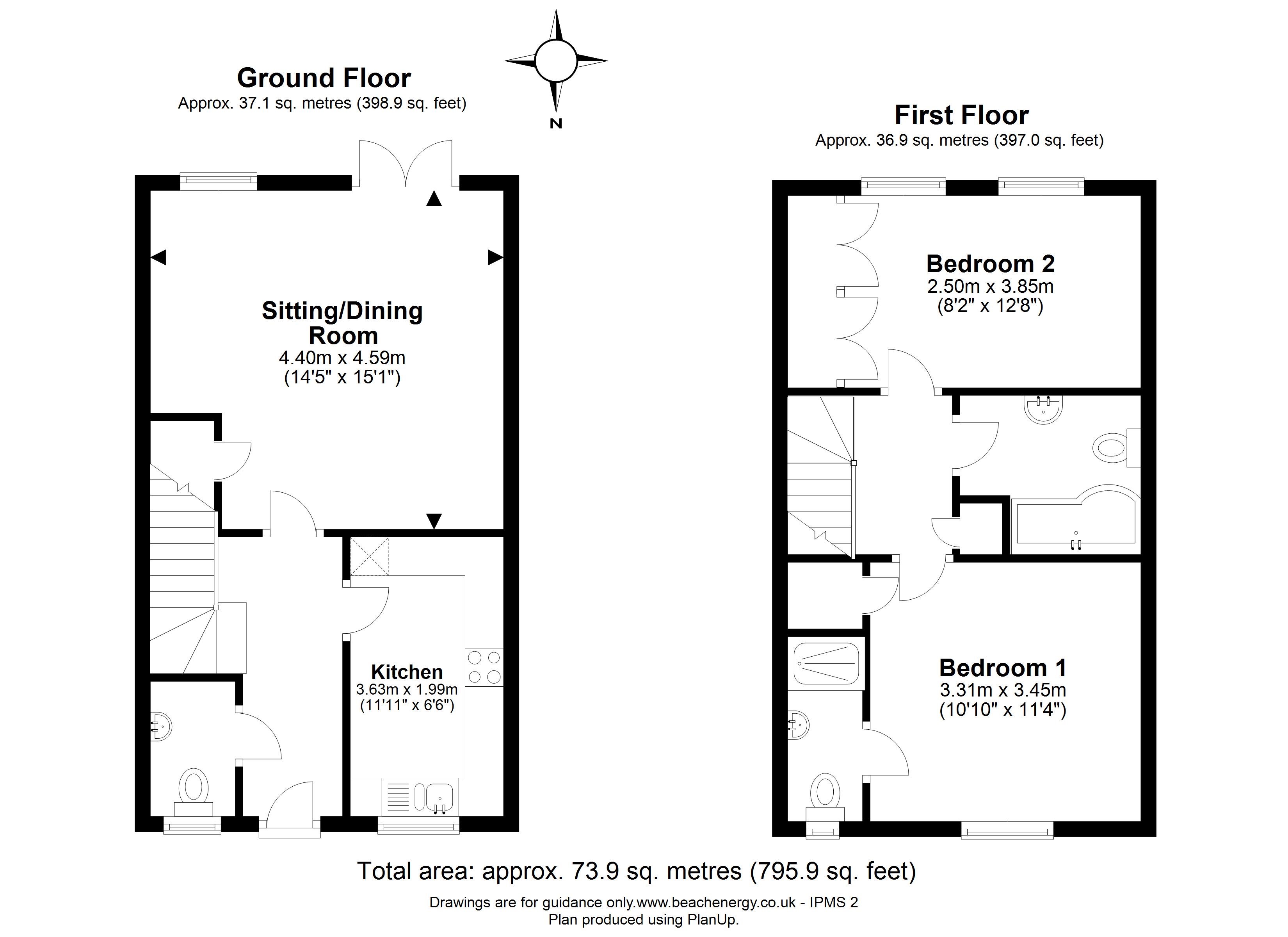 18, Farmers Row, Fulbourn floorplan
