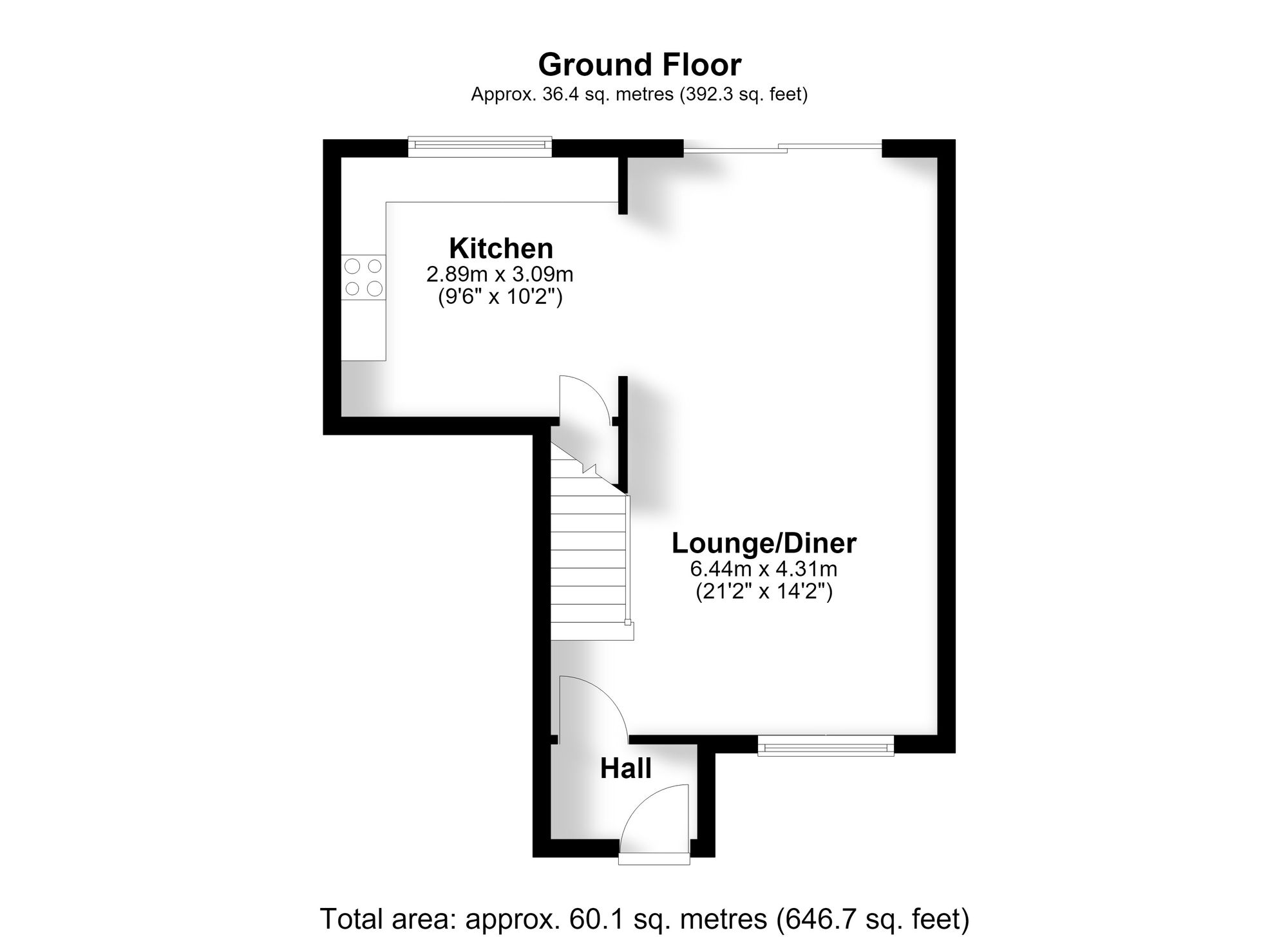 3 Eyebright Close, Croydon floorplan