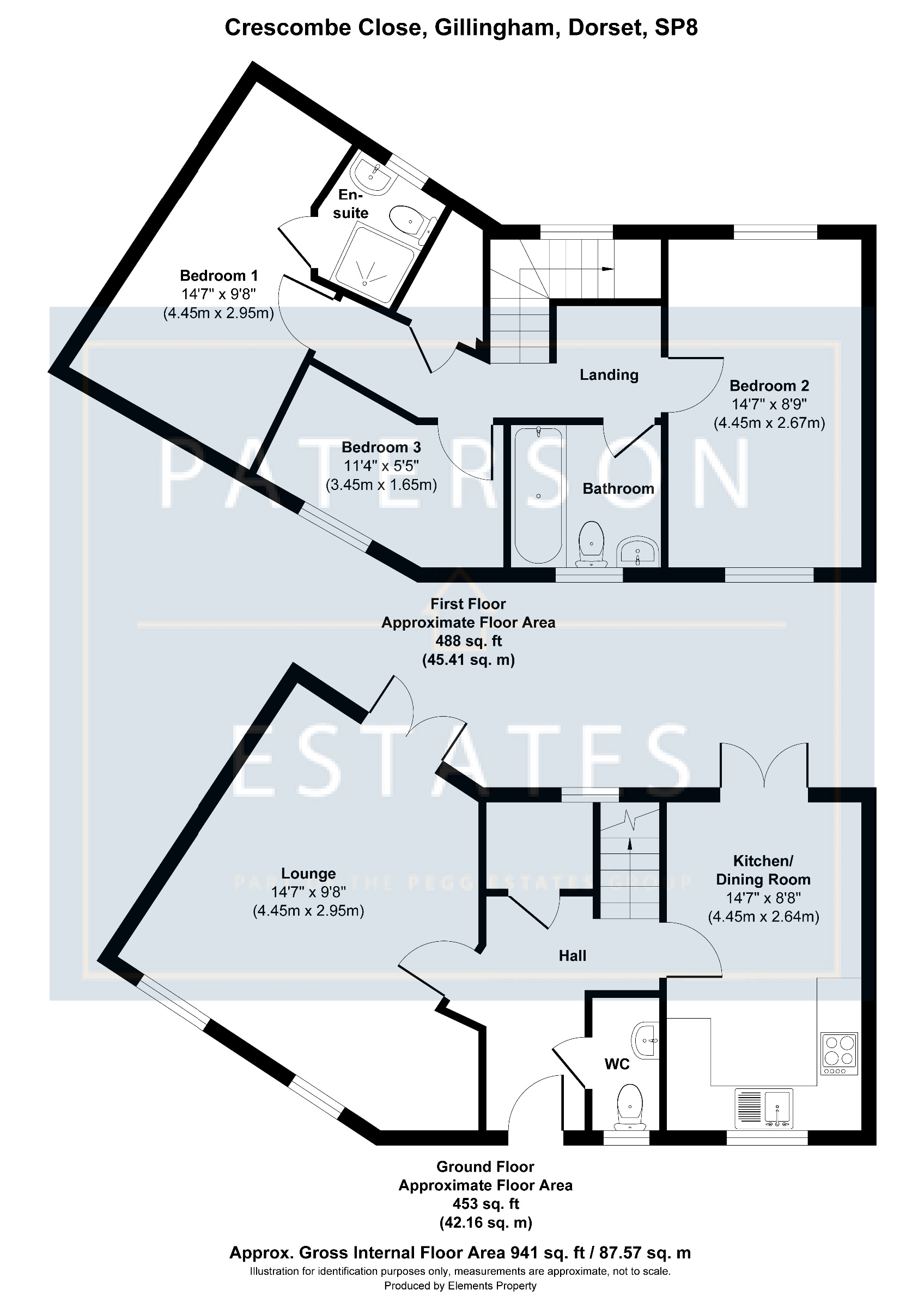 12 Cresscombe Close, Gillingham floorplan
