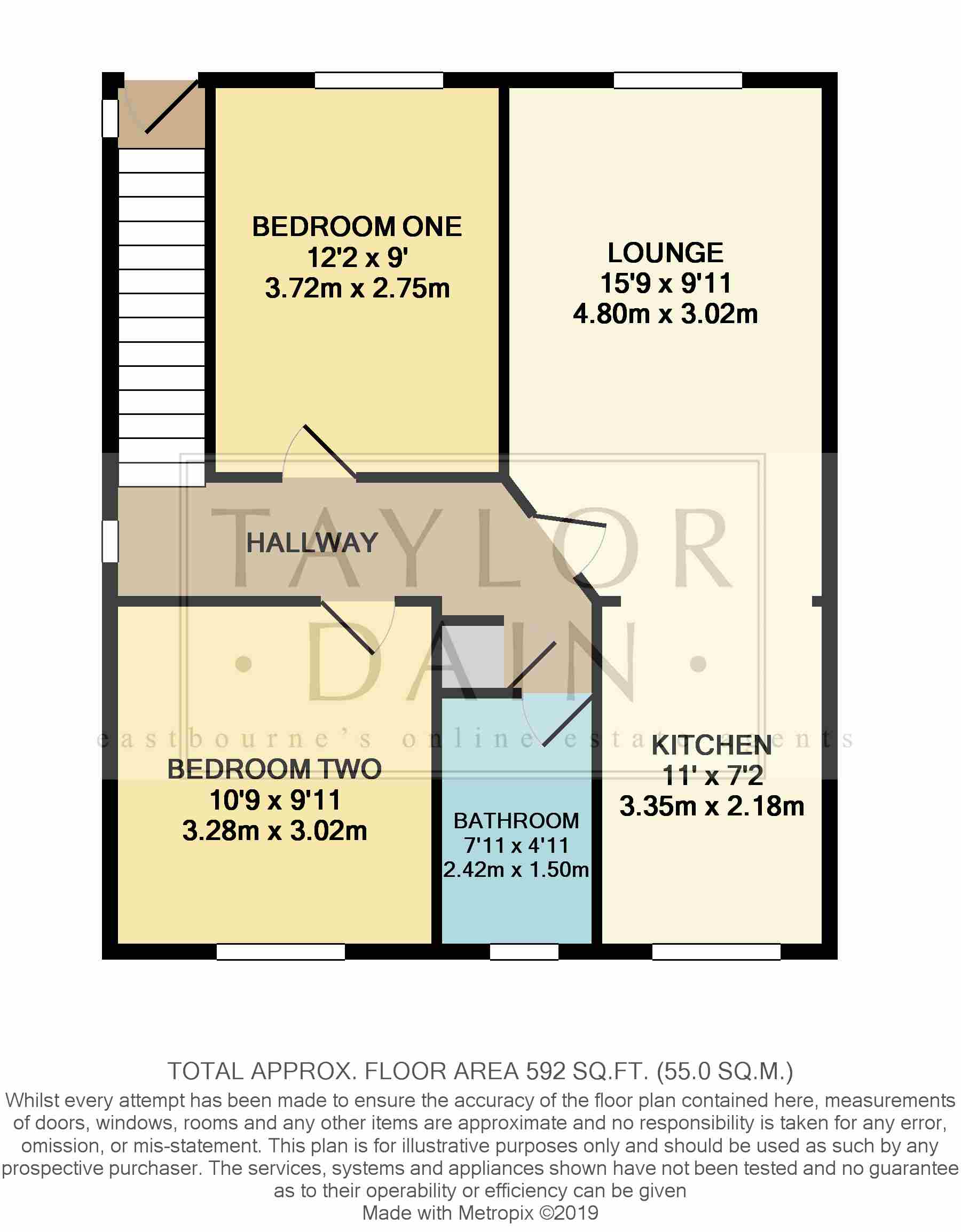 2 Bedrooms Flat to rent in The Rising, Langney BN23