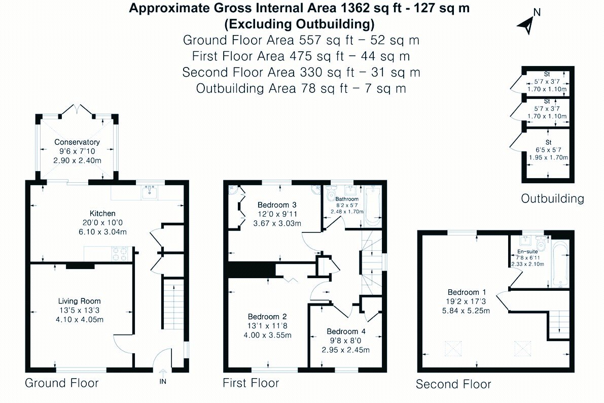 59, Danescourt Crescent, Sutton floorplan