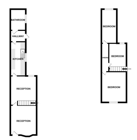 57, Gaul Street, Leicester floorplan