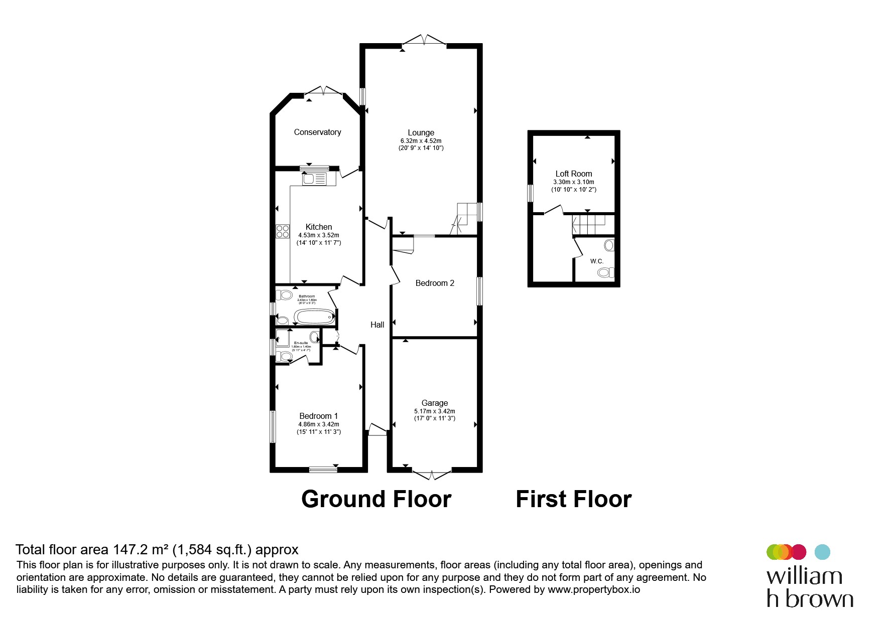 26, Jubilee Avenue, Chelmsford floorplan