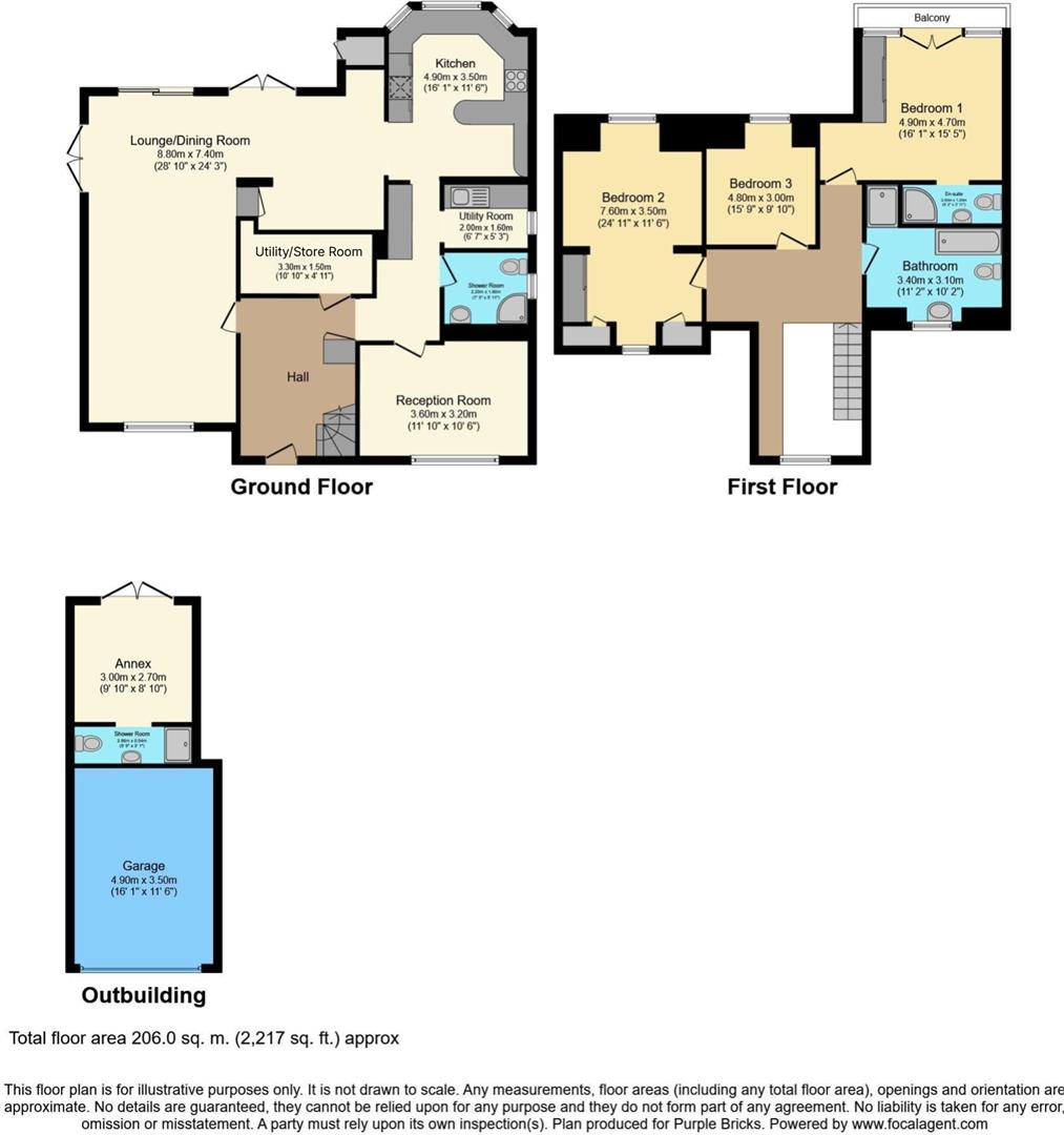 Jupesa, The Priory, Maidstone floorplan