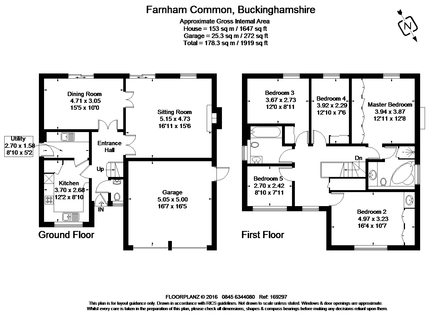 20, Hammond End, Farnham Common floorplan