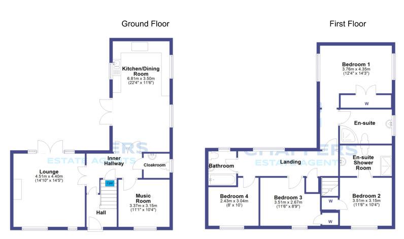 50, Chaffinch Chase, Gillingham floorplan