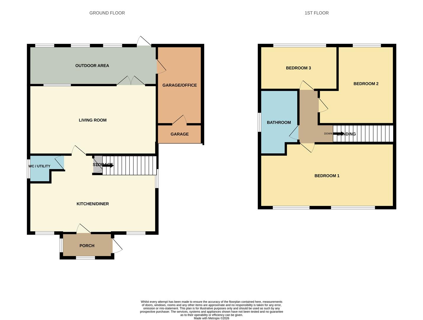 69, Brockenhurst Way, Bicknacre, Chelmsford, Essex, Bicknacre Chelmsford floorplan