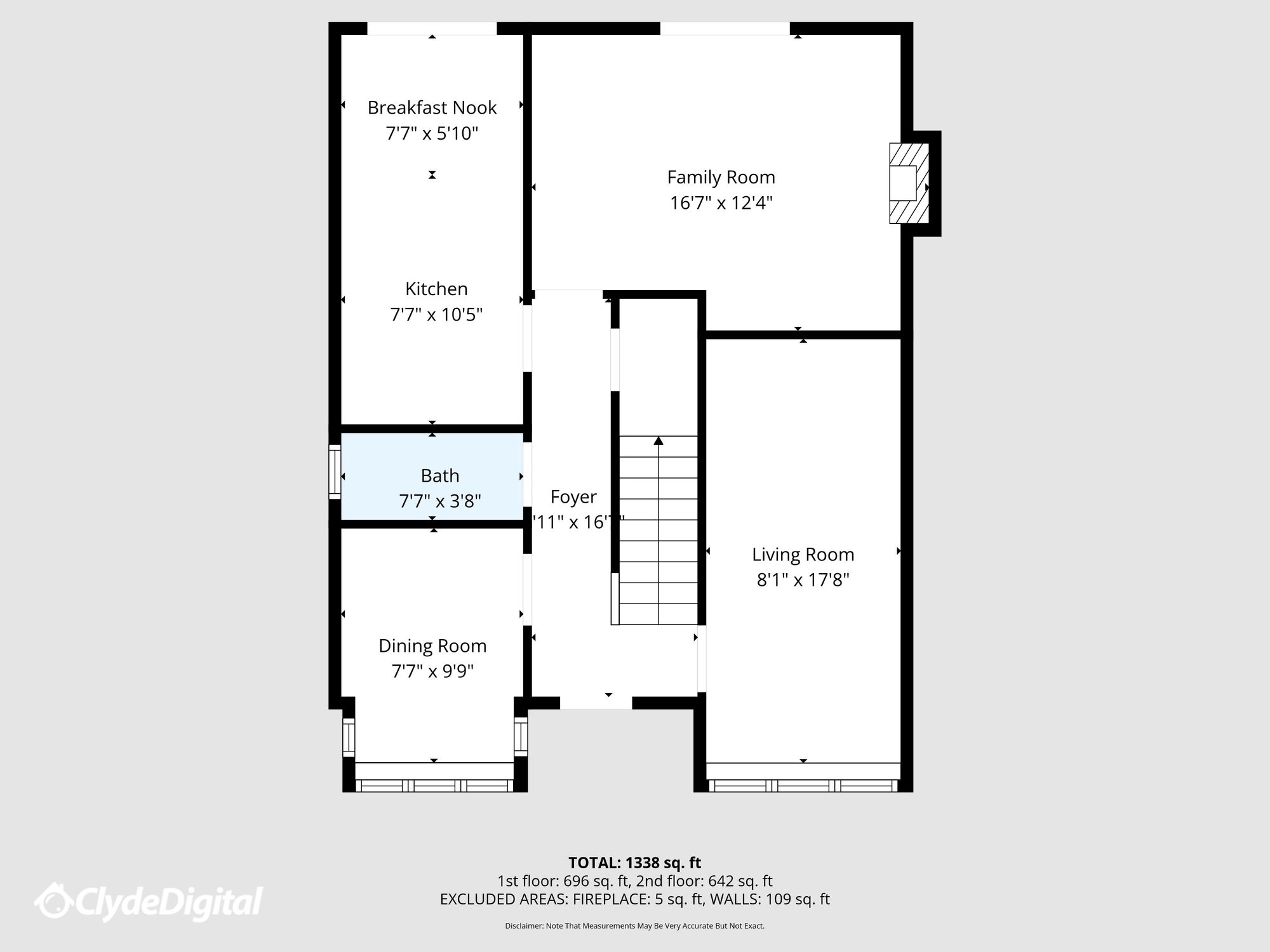 22 Plough Drive, Glasgow floorplan