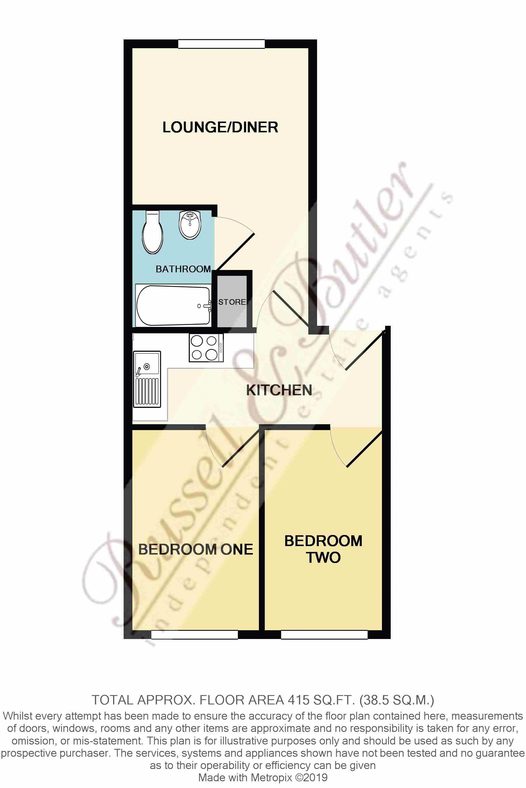 2 Bedrooms Flat to rent in Market Square, Buckingham MK18