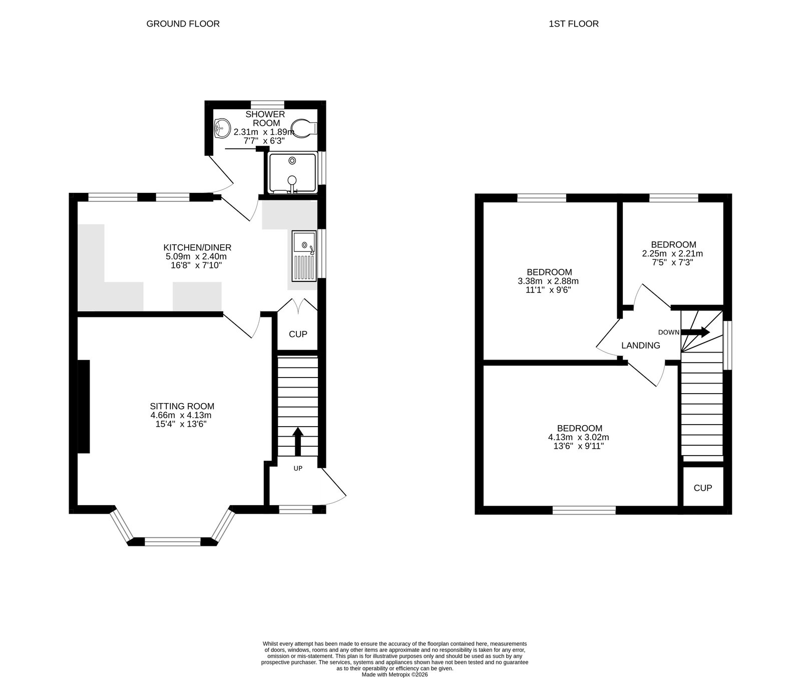 5, Trewavas Road, Penzance floorplan