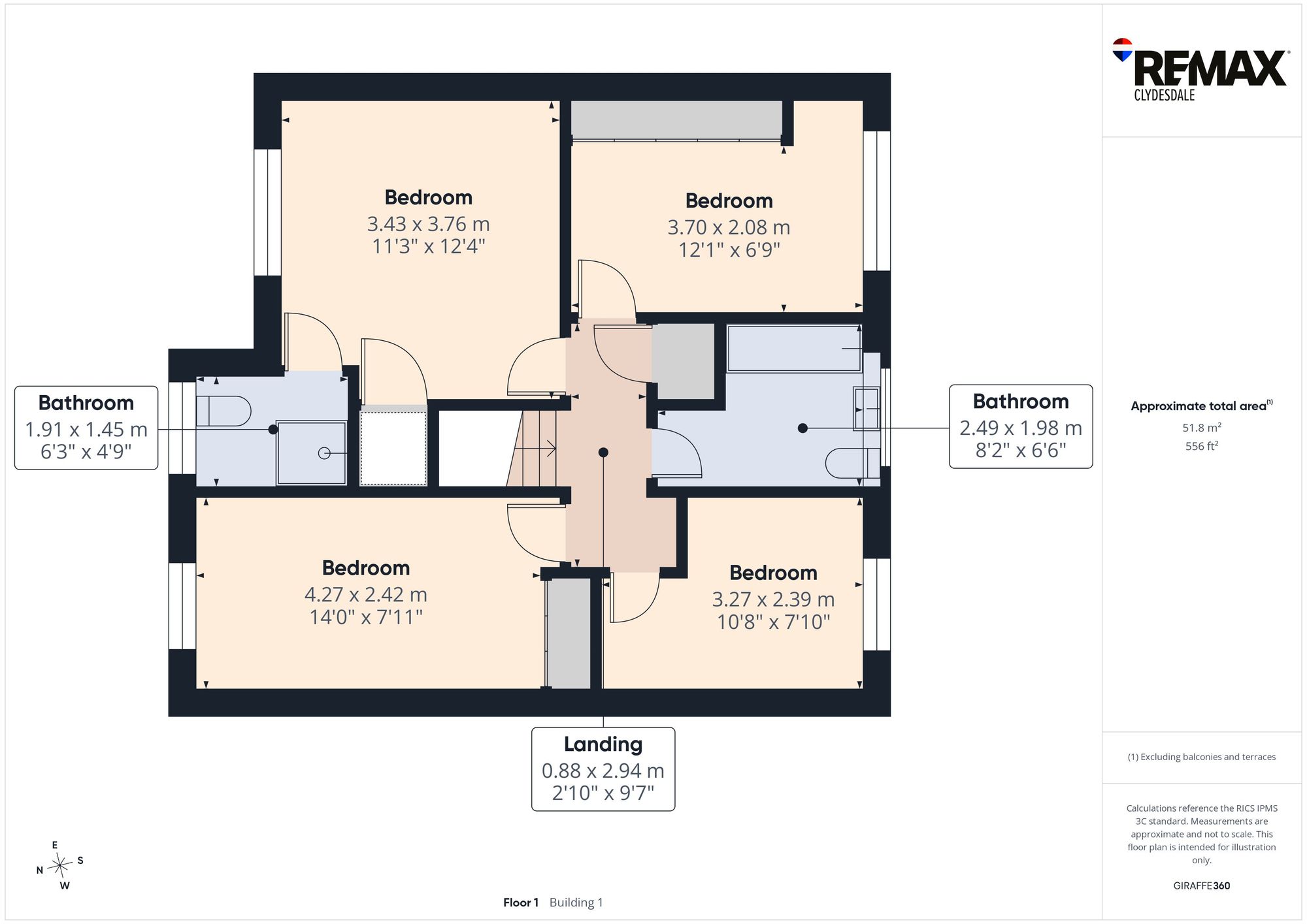7 Oakdene Crescent, Motherwell floorplan