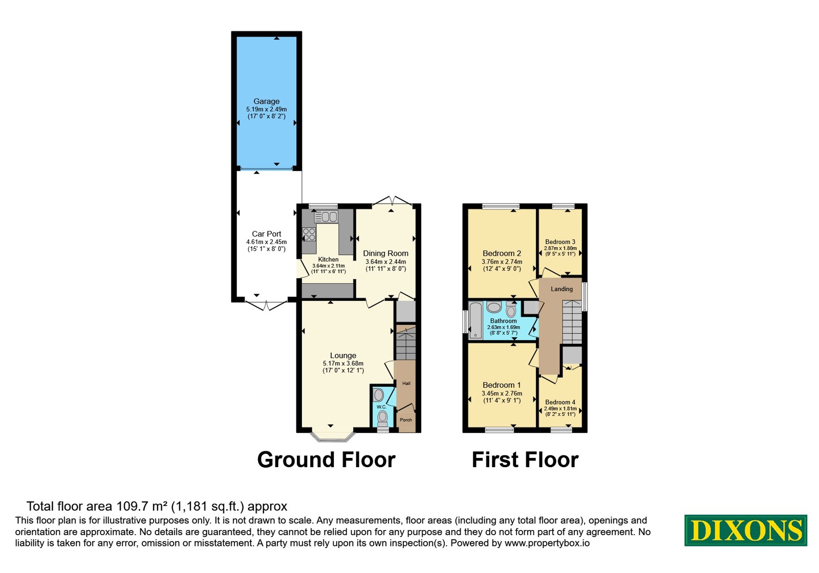 2, Wealden Hatch, West Midlands floorplan