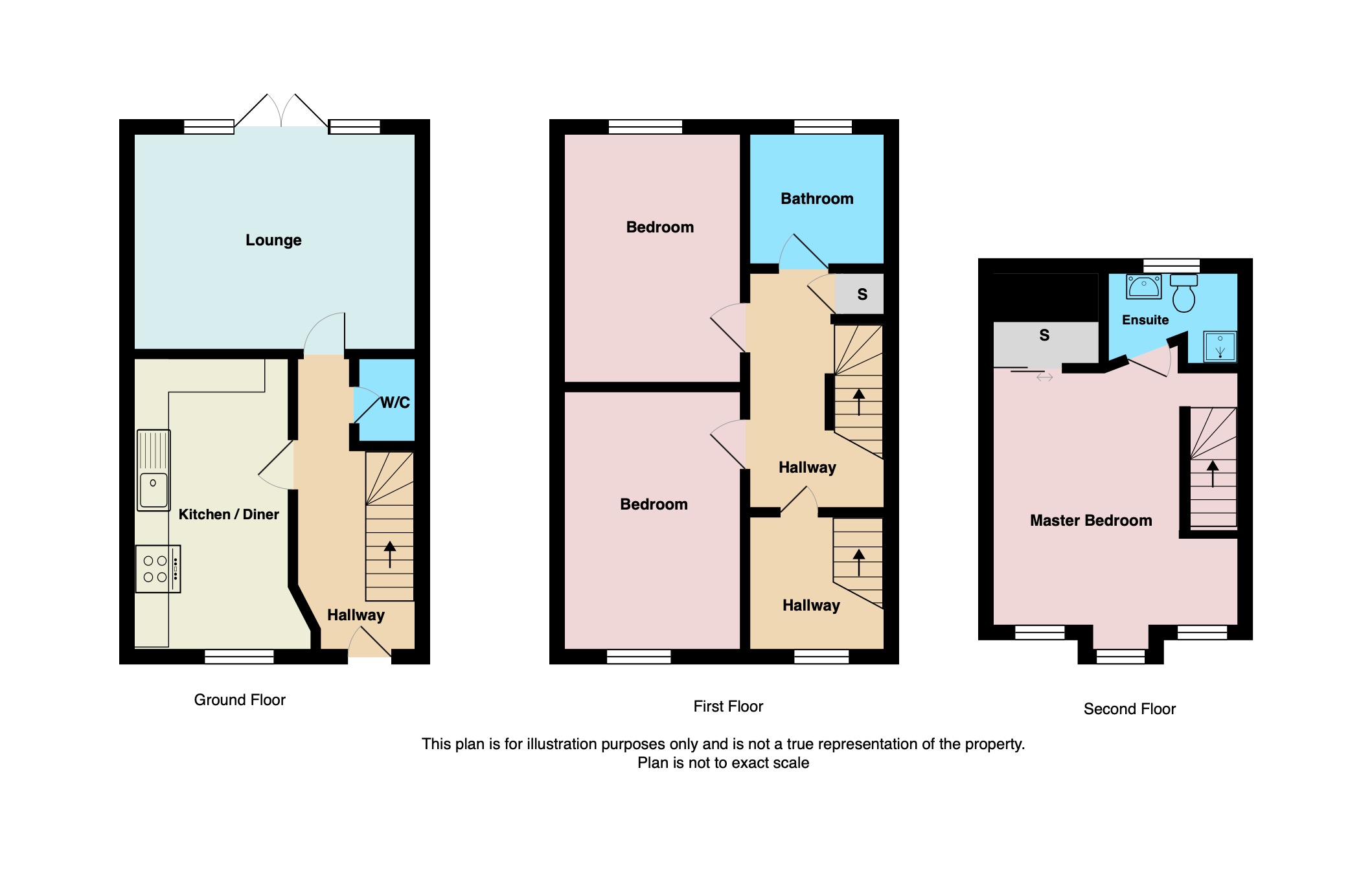 3 Bedrooms Town house for sale in Cranston Avenue, Airdrie ML6