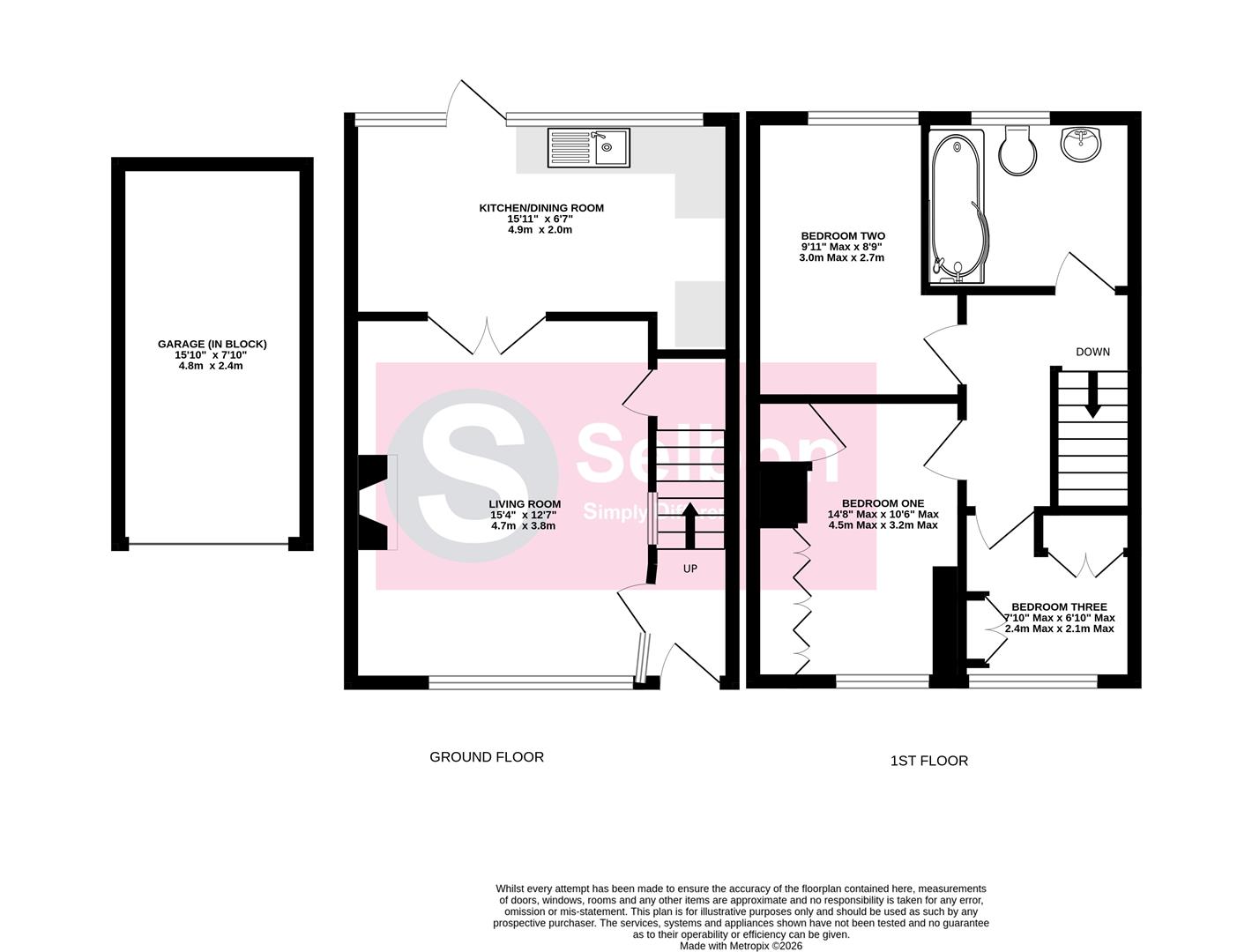 24, Regent Close, Fleet floorplan