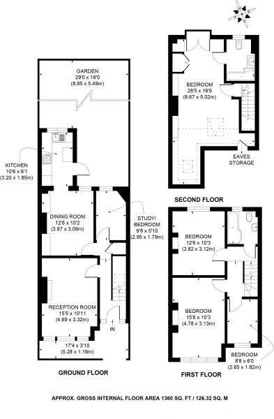 4 Bedrooms Semi-detached house to rent in Fircroft Road, London SW17