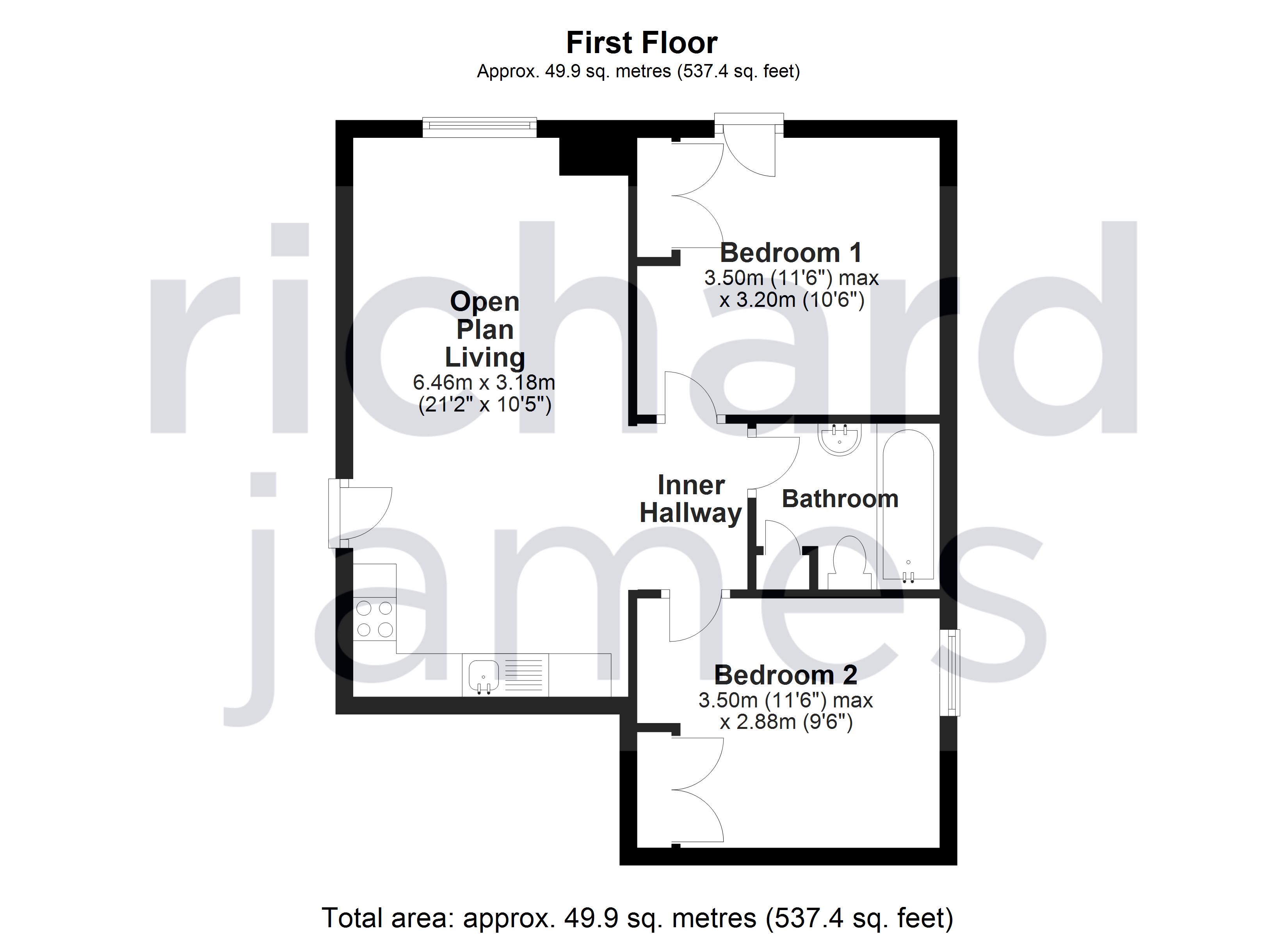 Apsley House, 50 High Street, Royal Wootton Bassett SN4, 2 bedroom flat