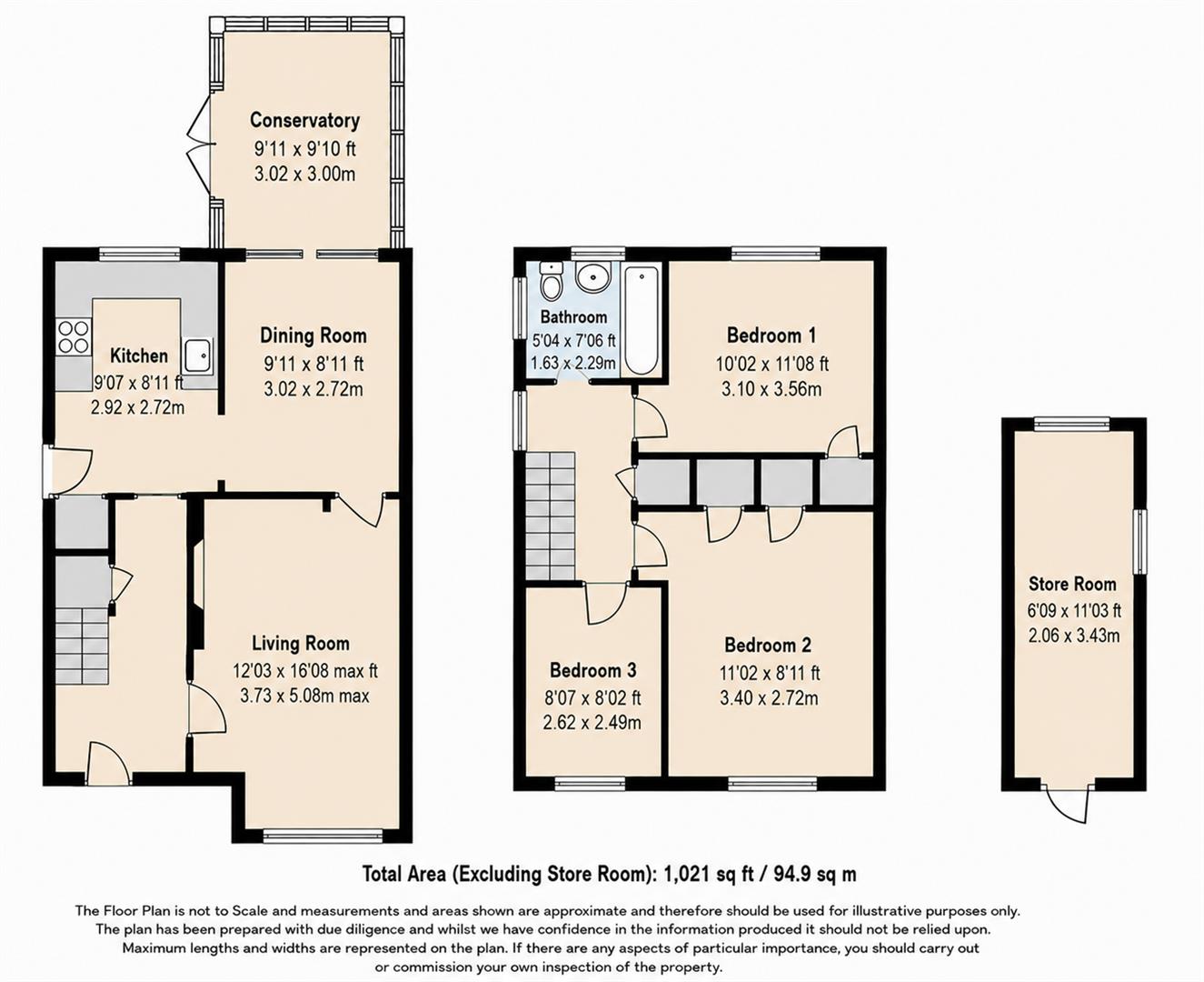 88, Springfield Road, Hemel Hempstead floorplan