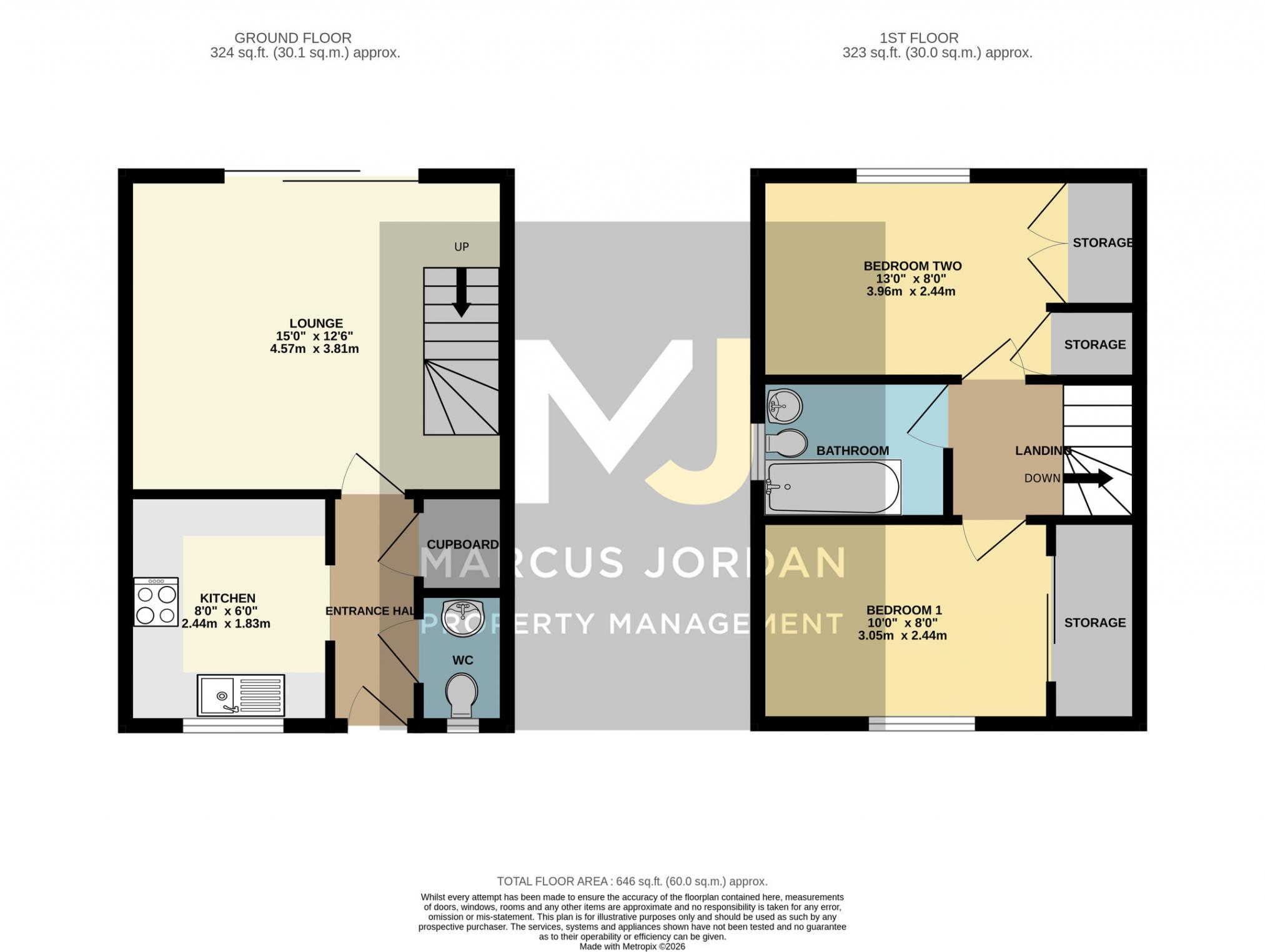 17, Anding Close, Olney floorplan