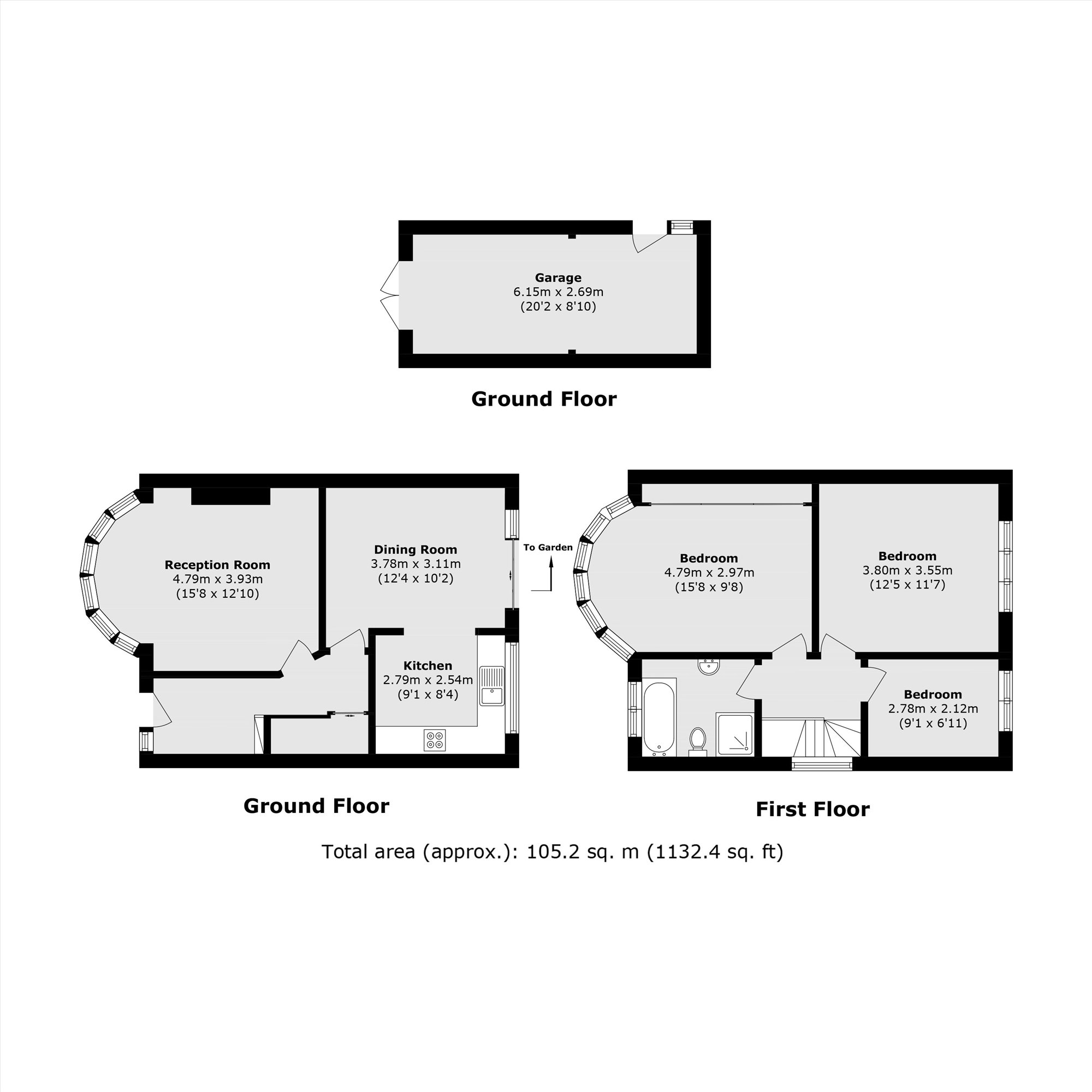 3, Torver Road, Harrow floorplan