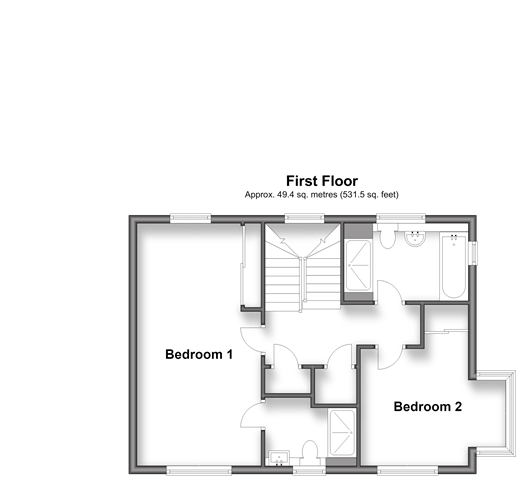 Leonard Gould Way Loose, Maidstone floorplan