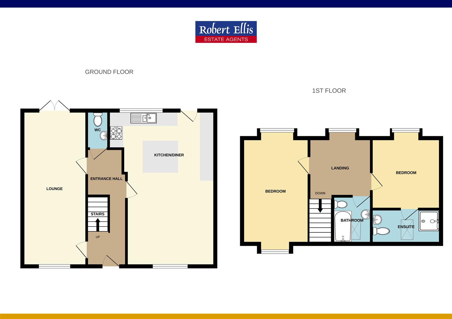 10, Wilmore Close, Nottingham floorplan
