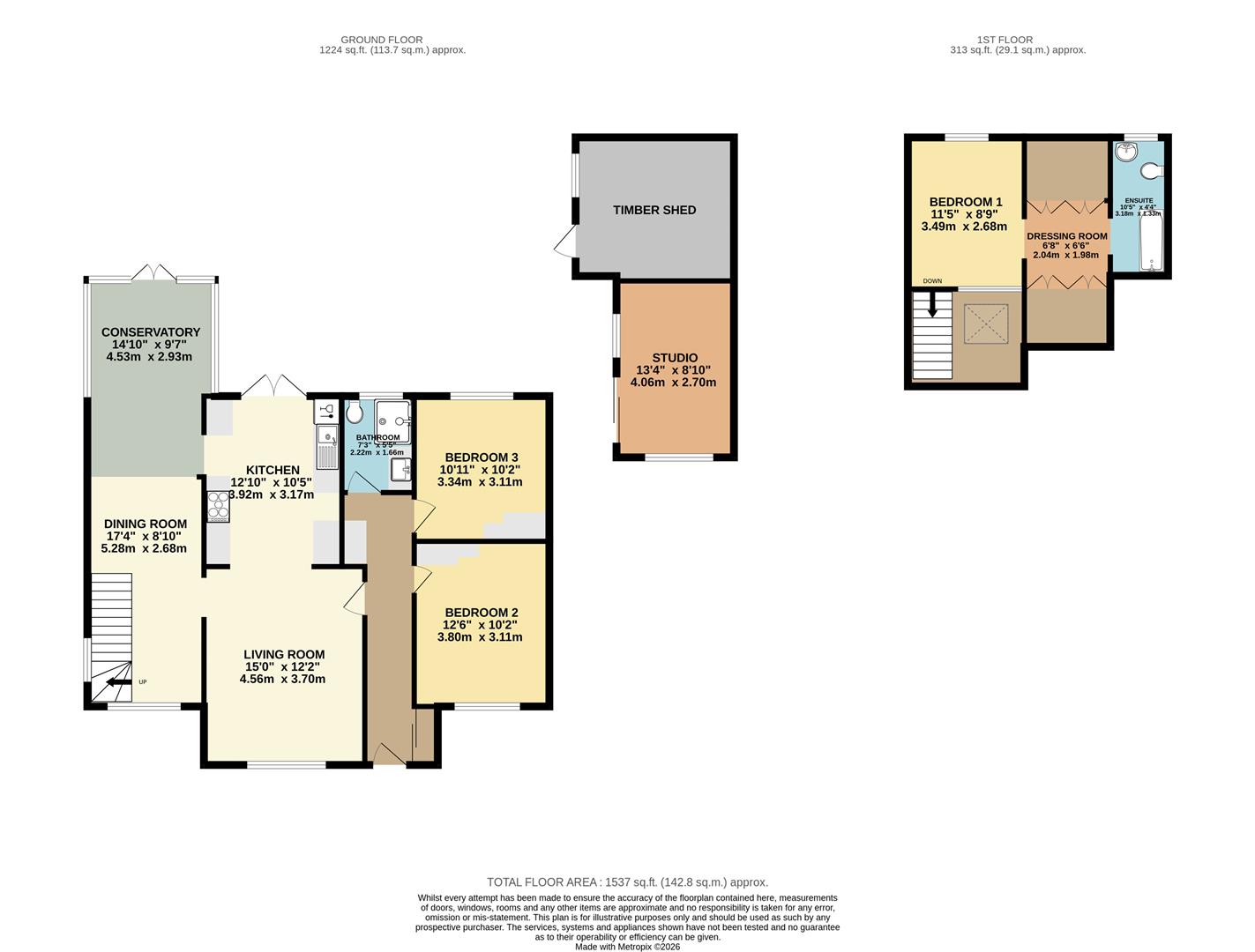 12, Elliott Close, Newmarket floorplan