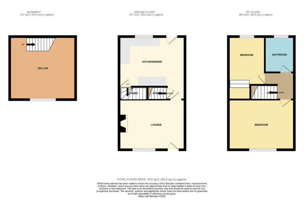 318, Market St, Whitworth floorplan