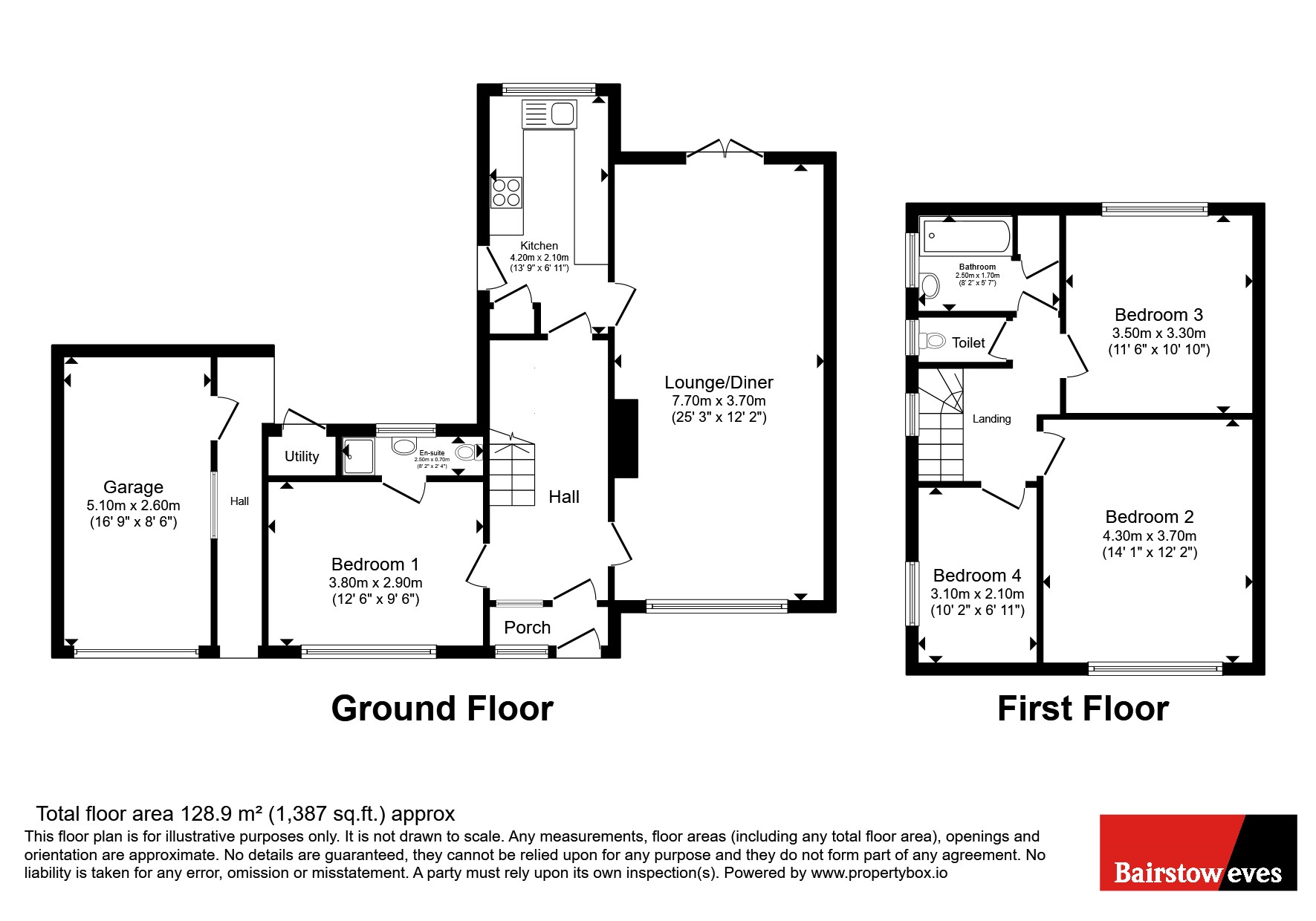 6, Brookside Avenue, Nottingham floorplan
