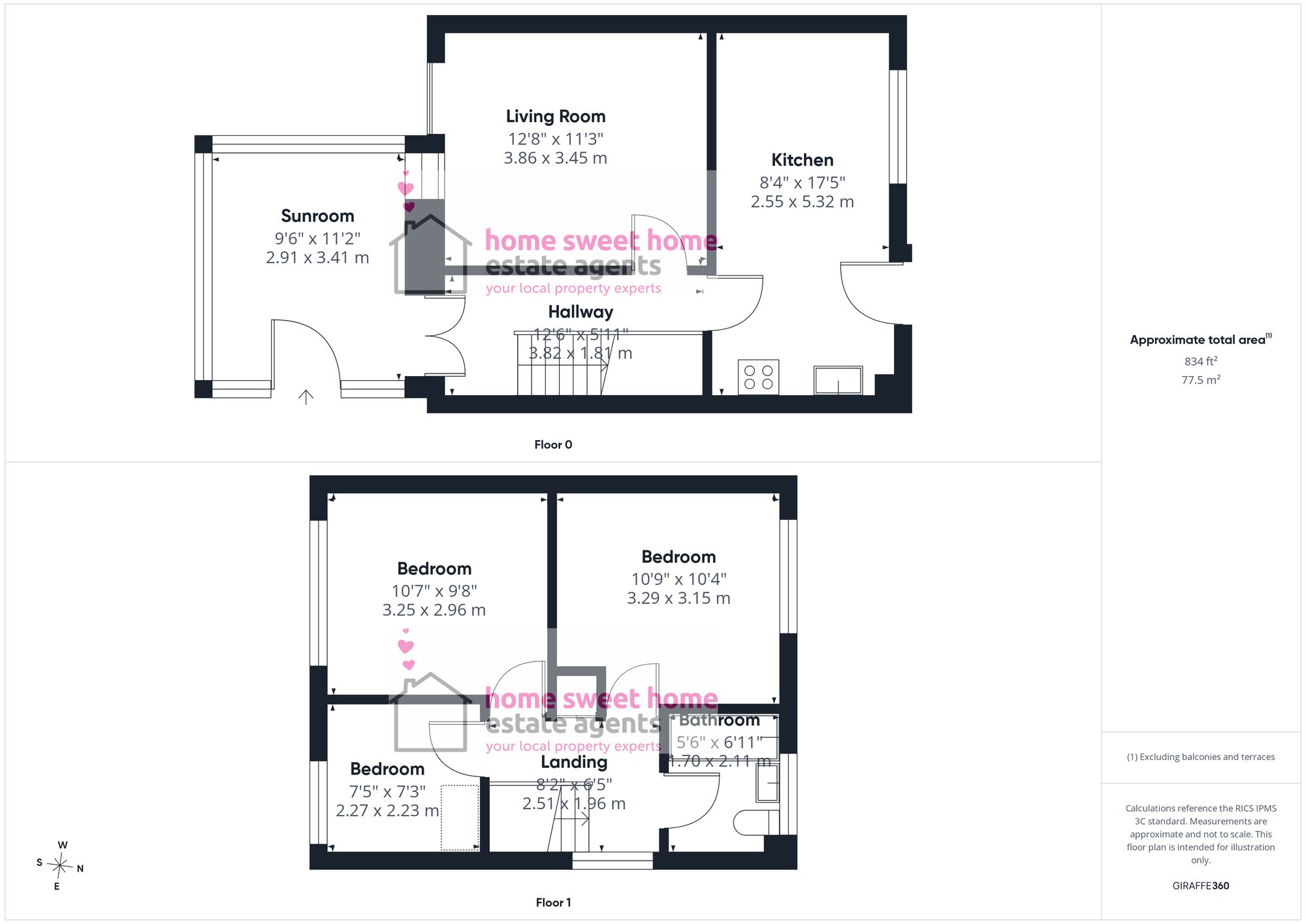 25 Braeface, Alness floorplan