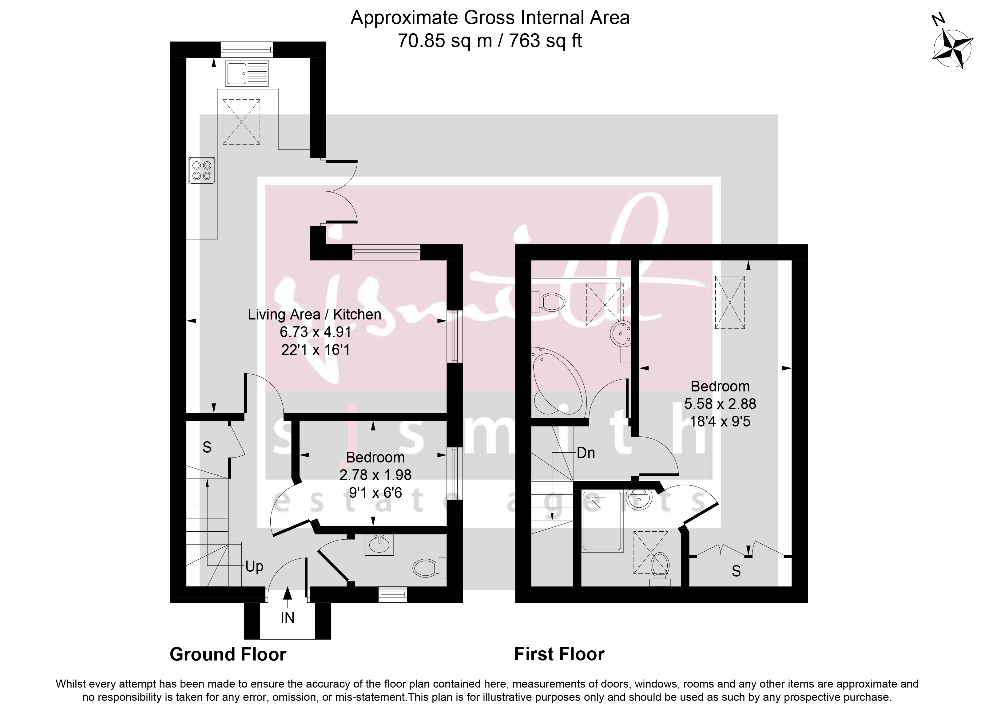 7, Chalet Close, Ashford floorplan