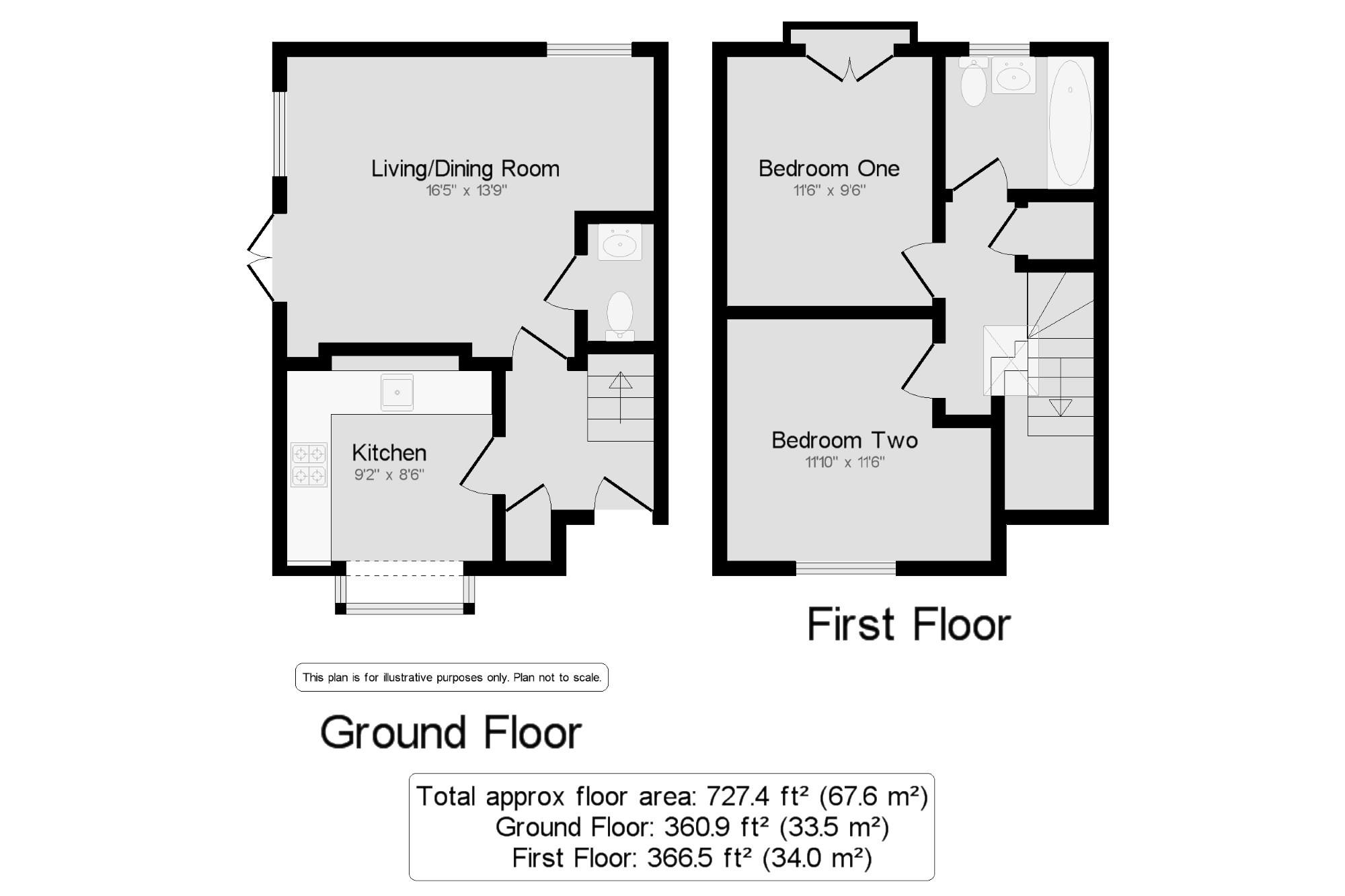 2 Bedrooms Semi-detached house to rent in Guildford Road, Normandy, Guildford GU3