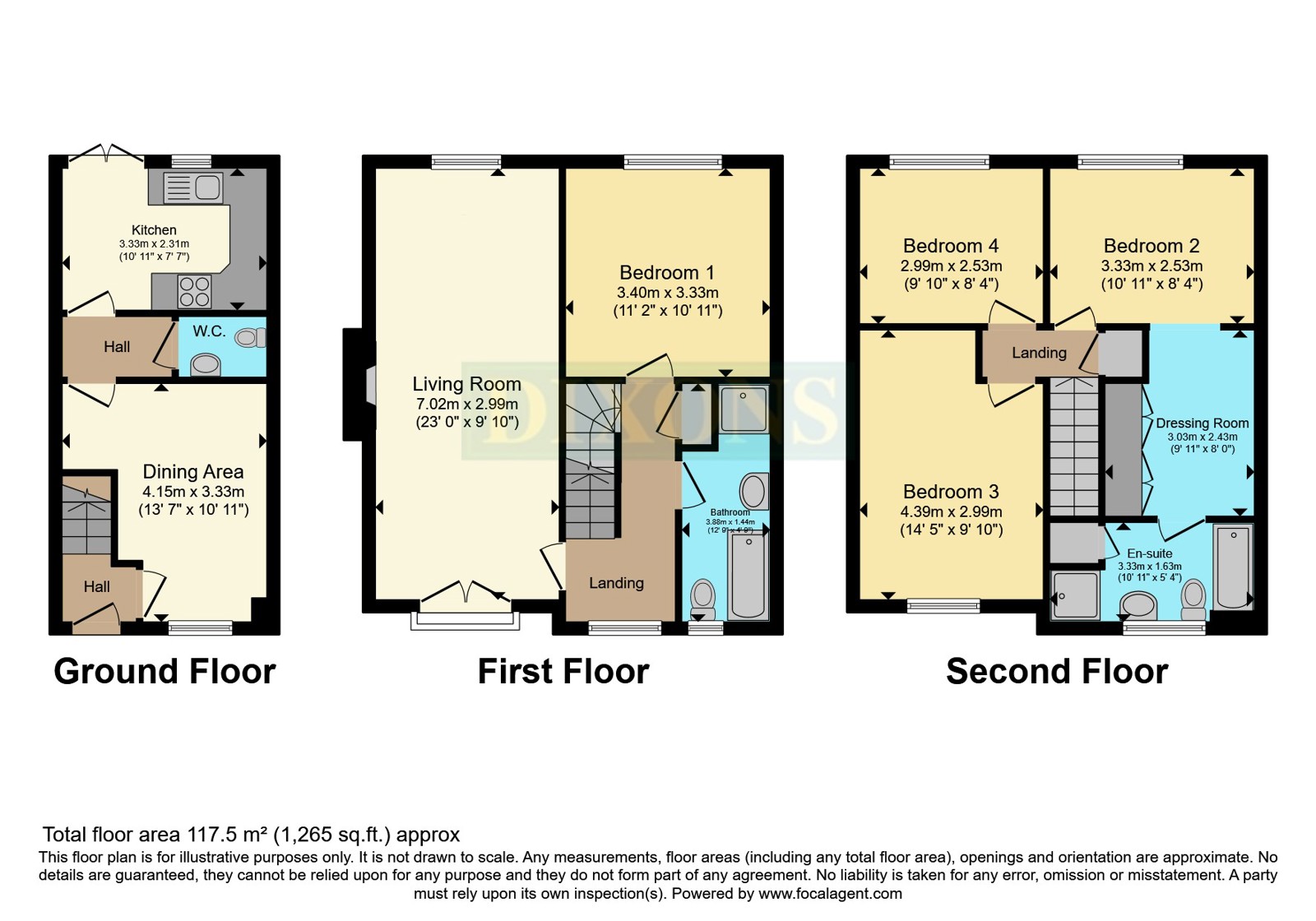 36, William Road, West Midlands floorplan