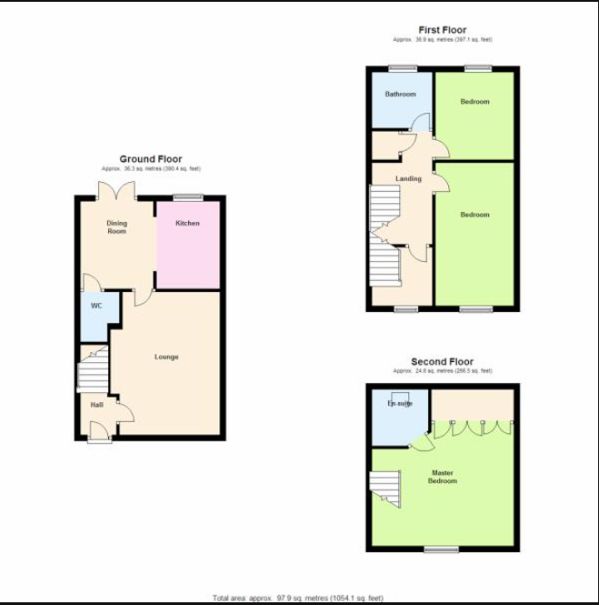 26 Columbus Lane, Earl Shilton floorplan